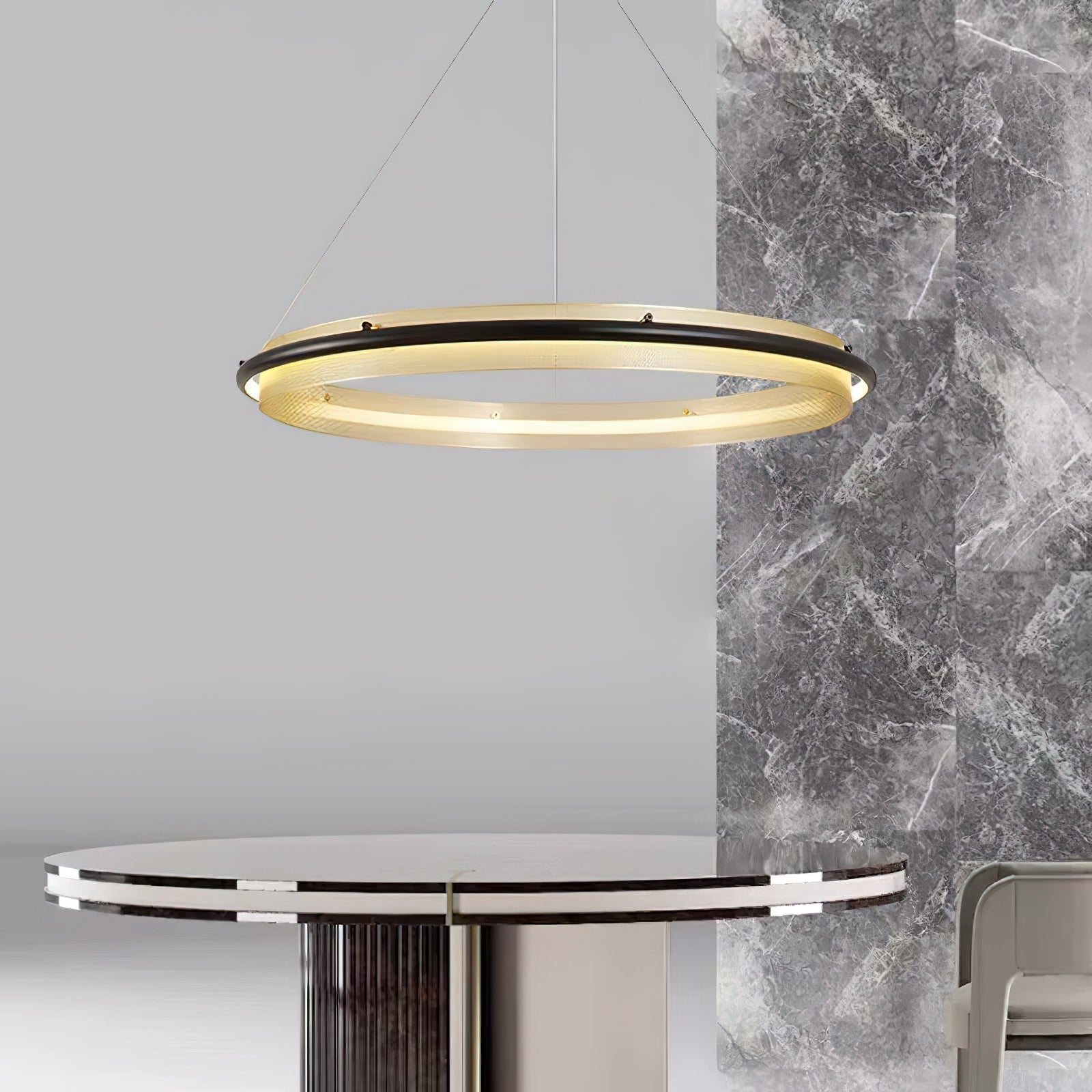 Himinuvyo Modern Minimalist LED Acrylic Chandelier - Letslighting