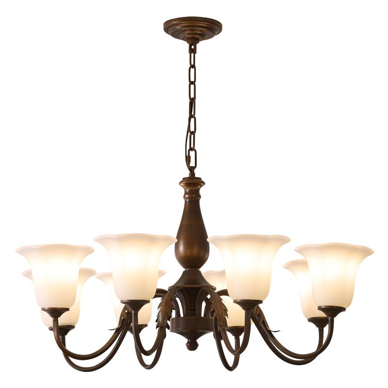 Uveleth Traditional Elegance Glass Chandelier - Letslighting
