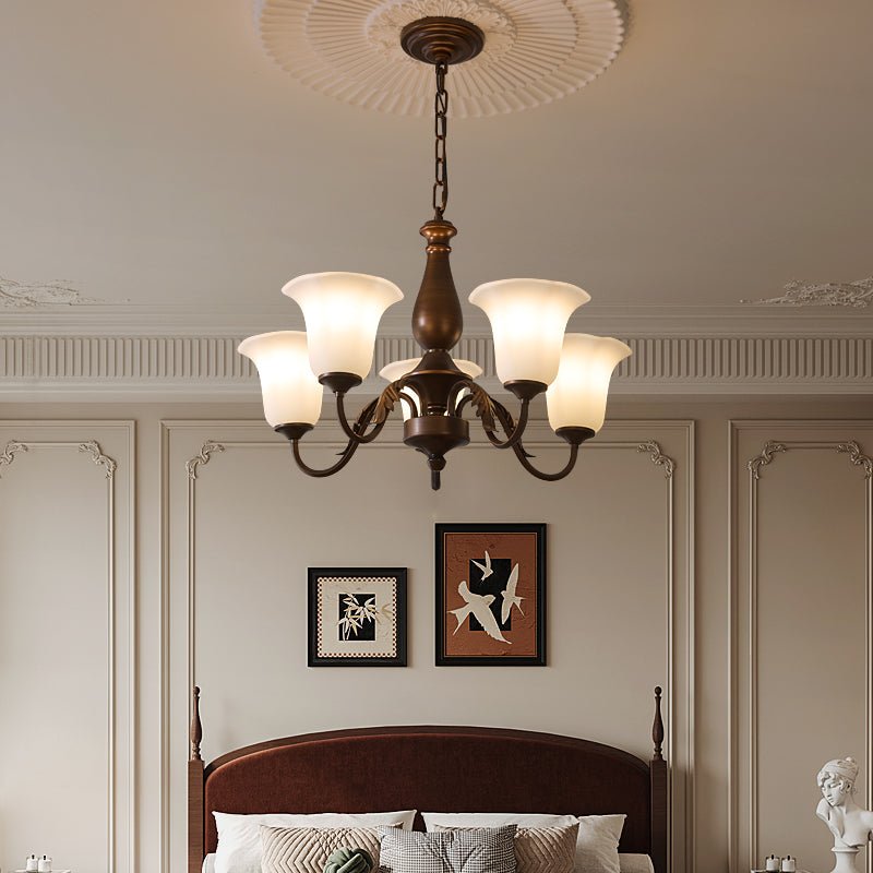 Uveleth Traditional Elegance Glass Chandelier - Letslighting