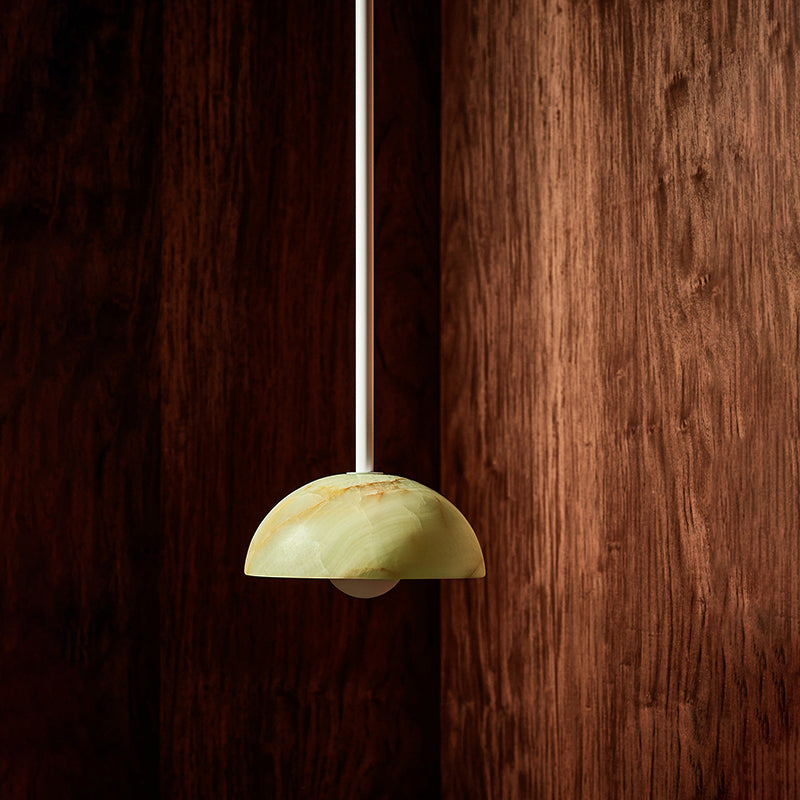 Aurelia Modern Minimalist Elegance Brass Glass Pendant Lamp - Letslighting