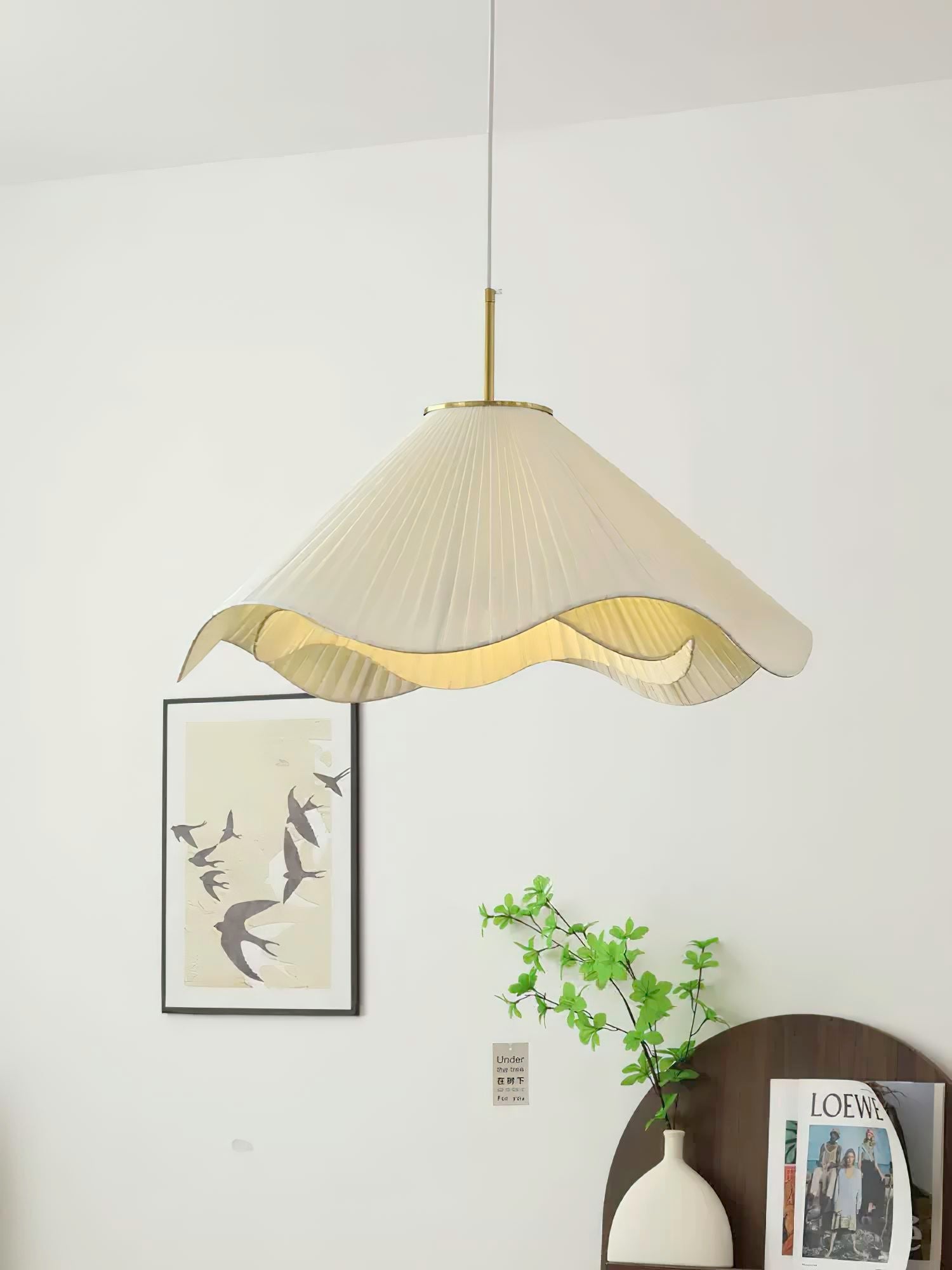 Drift Minimalist Fabric Pendant Light - Letslighting
