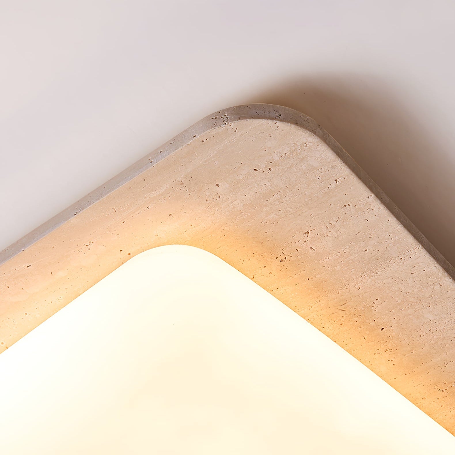 Aurilith Travertine Ceiling Light - Letslighting