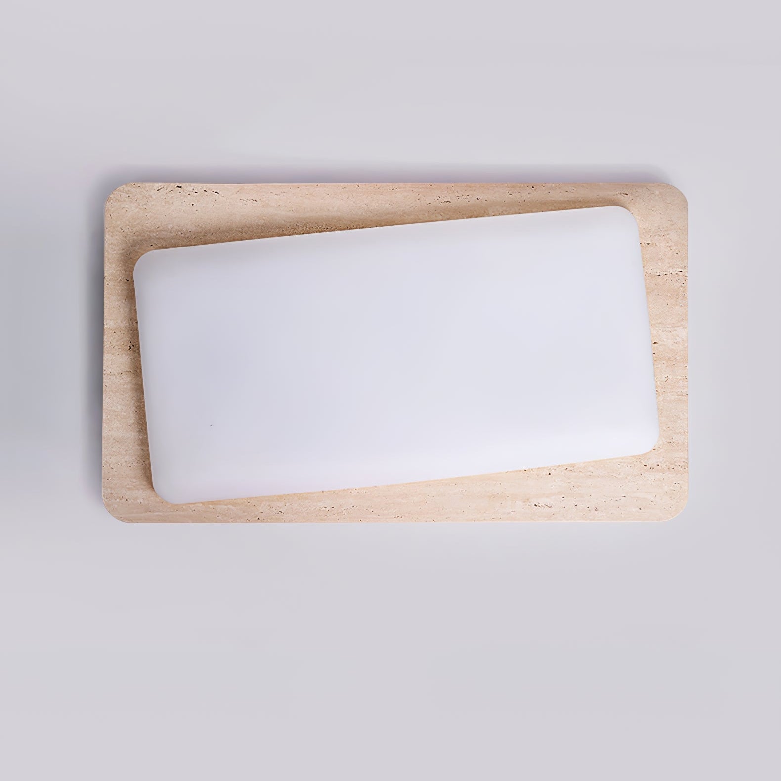 Aurilith Travertine Ceiling Light - Letslighting