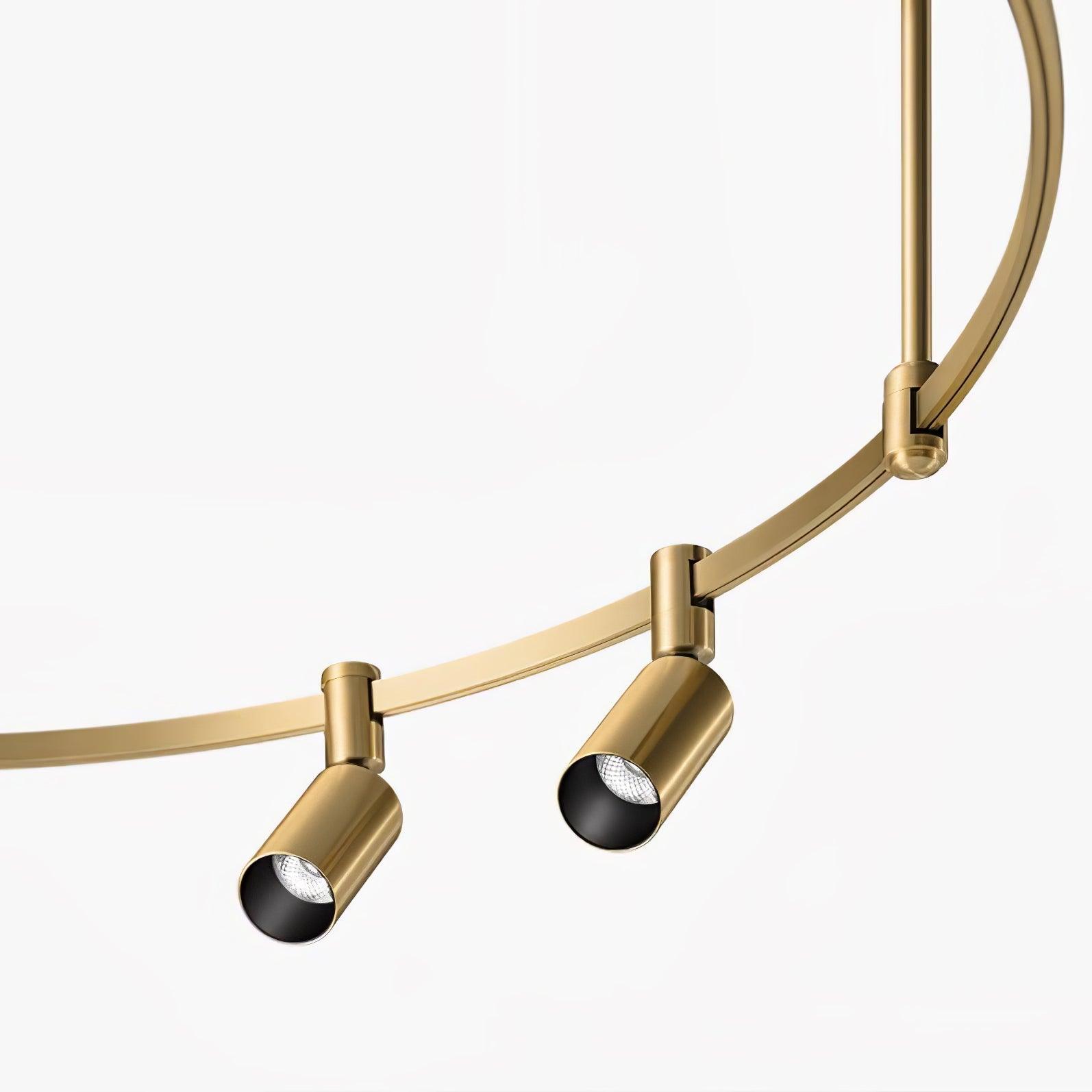Ivrinir Ringed Brass Pendant Lamp - Letslighting