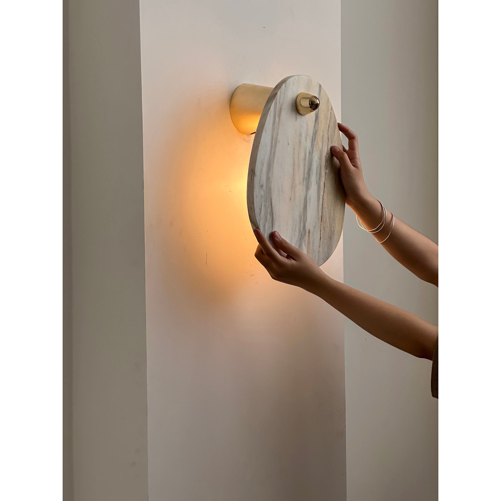 Norduvys Modern Luxurious Marble Wall Lamp - Letslighting