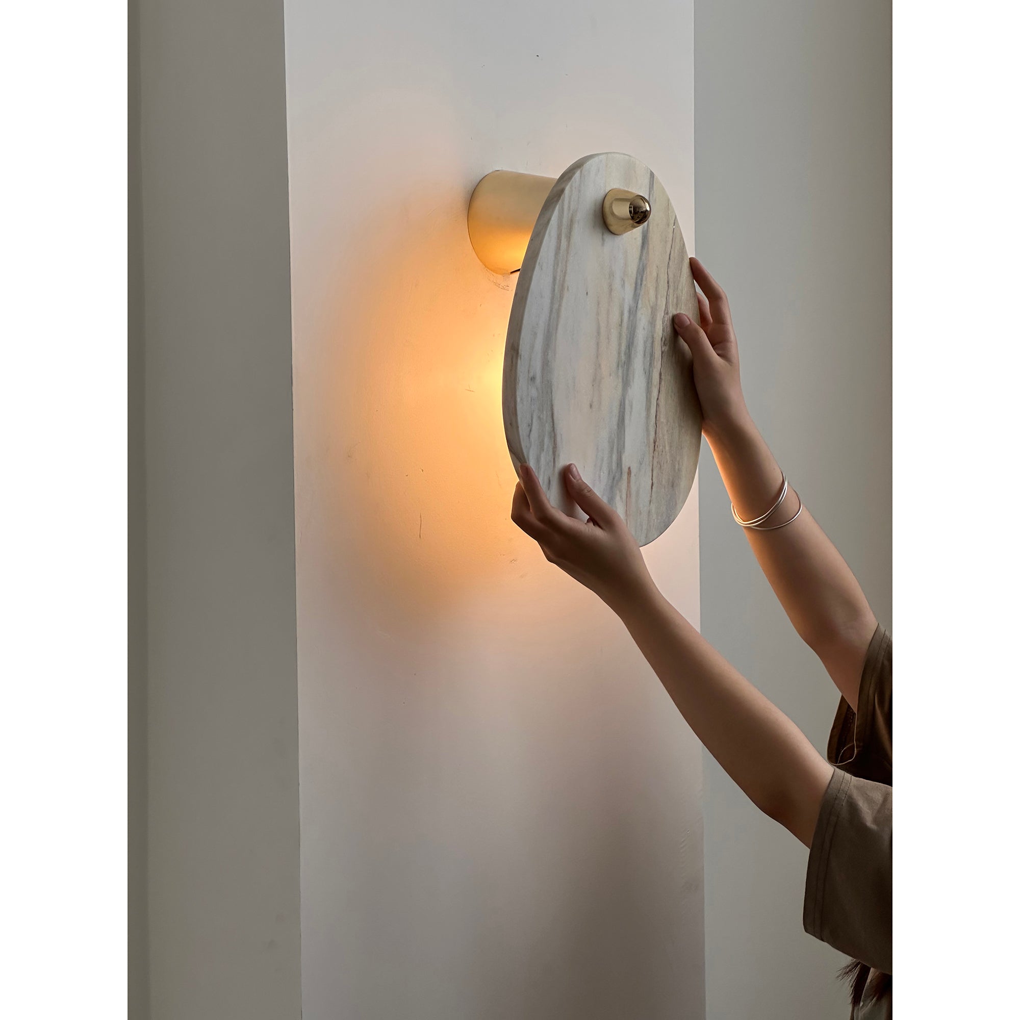 Norduvys Modern Luxurious Marble Wall Lamp - Letslighting