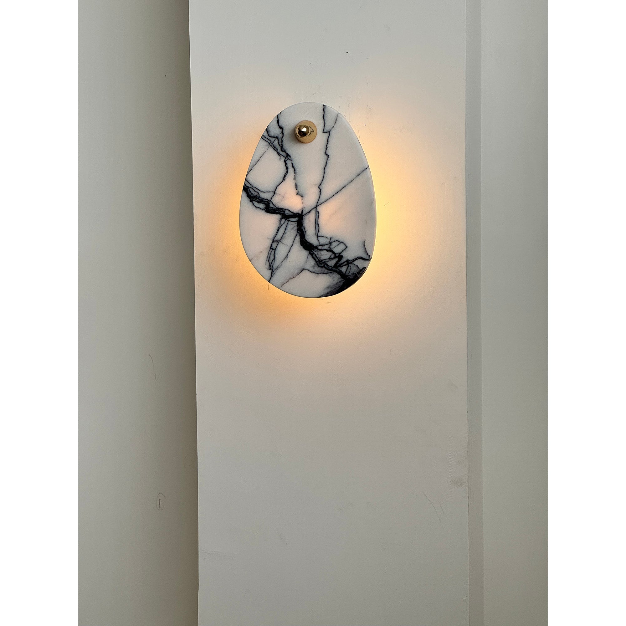 Norduvys Modern Luxurious Marble Wall Lamp - Letslighting