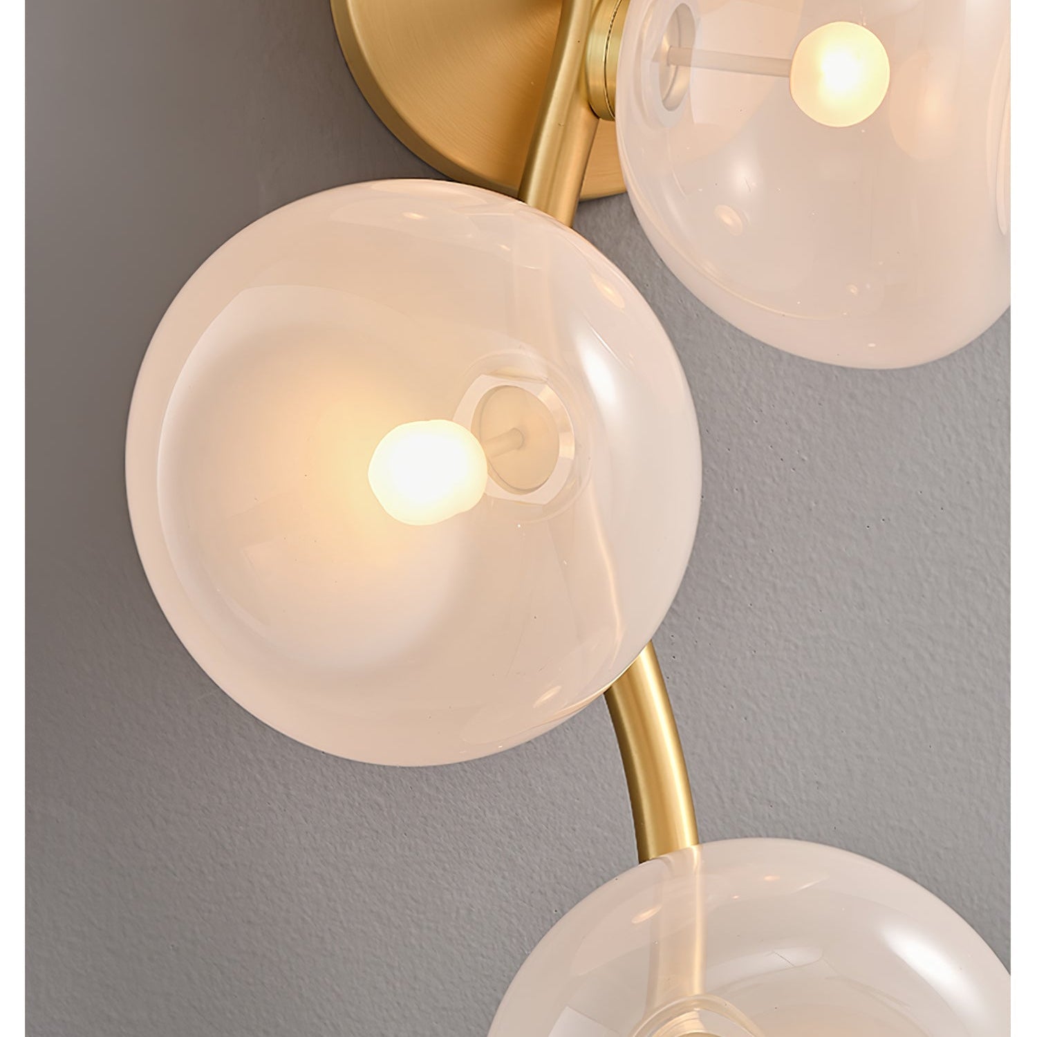 Hunter Wall Lamp Vine Nordic Art Glass - Letslighting