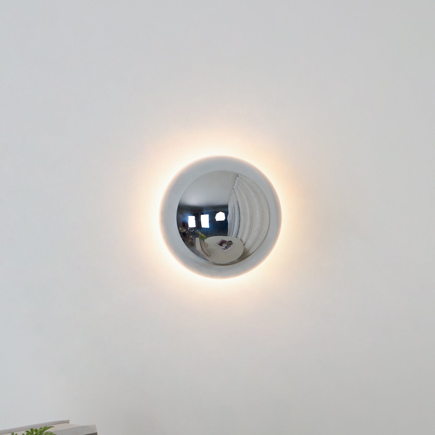 Louisa Modern Minimalist Sphere Sconce Wall Lamp - Letslighting