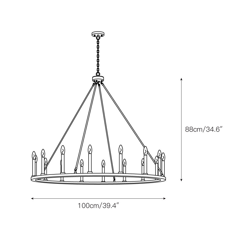 Mjolkuvyo Modern Minimalist Chandelier - Letslighting
