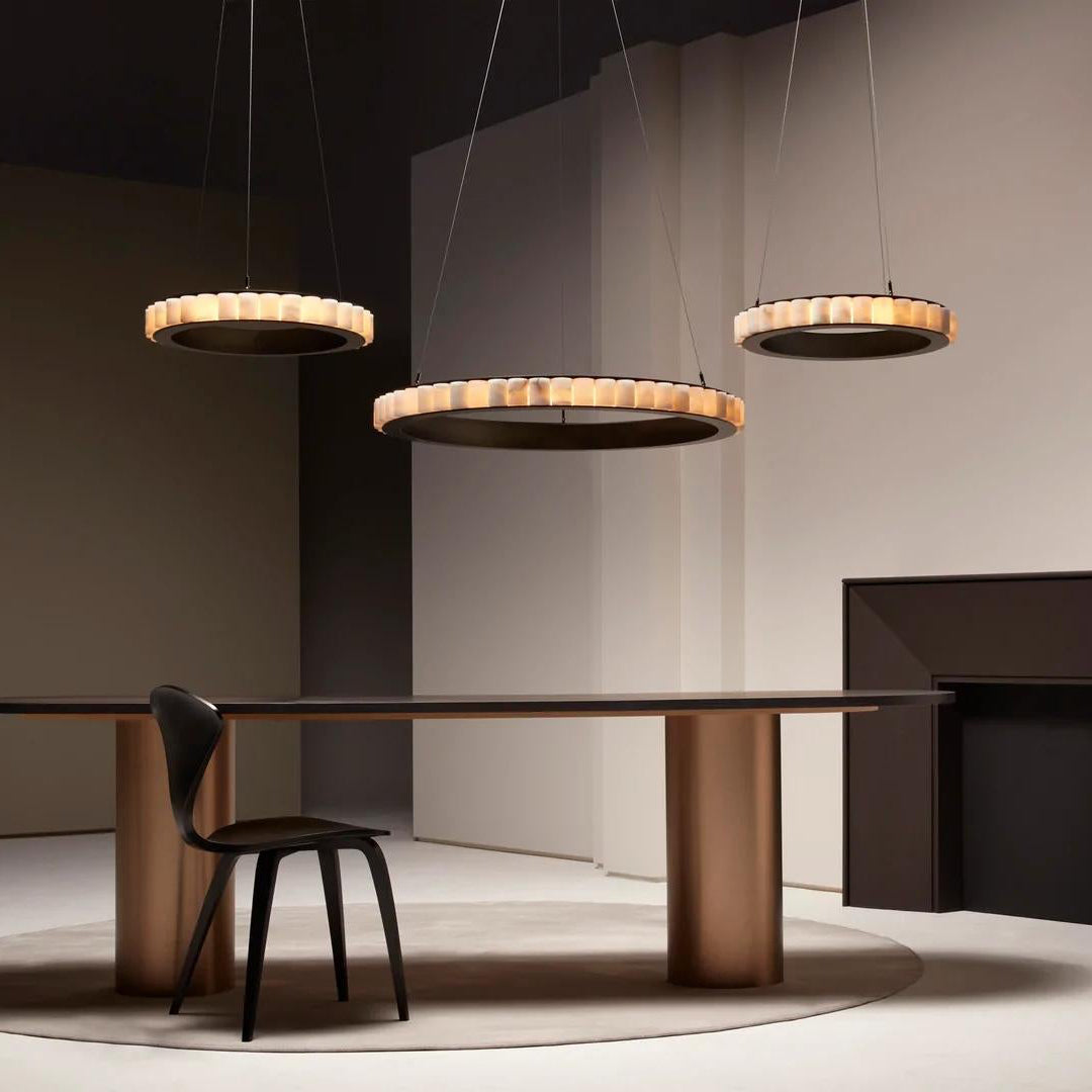 Sifuvyh Postmodern Luxury Stainless Alabaster Chandelier - Letslighting