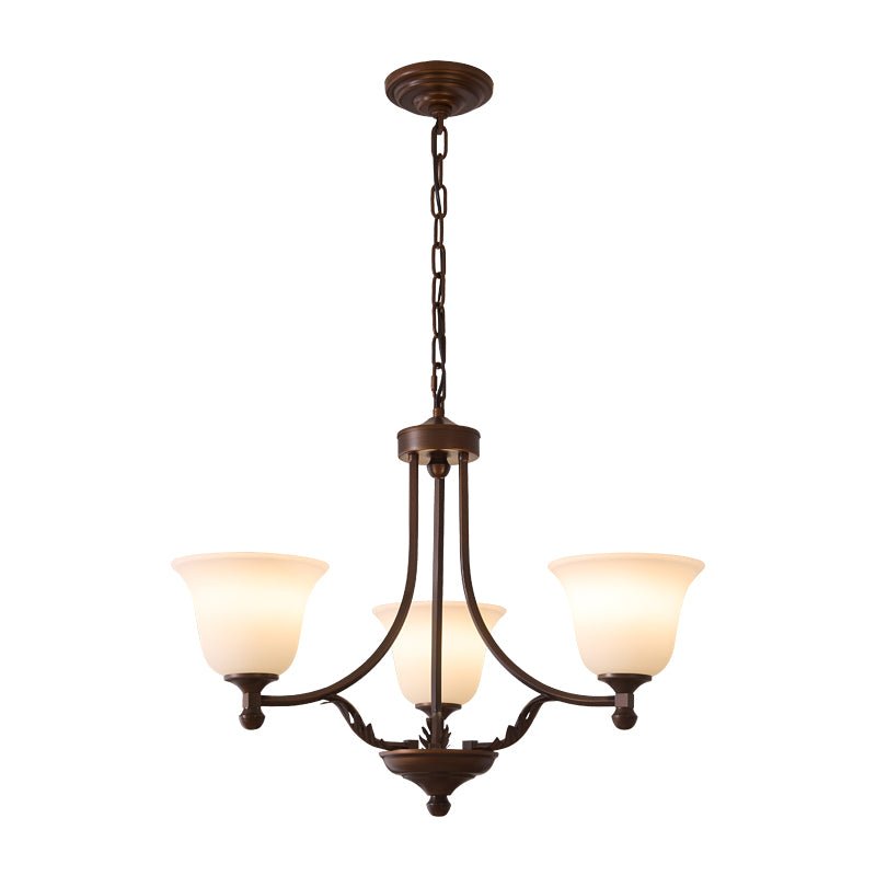 Elorira Traditional Elegance Bloom Glass Chandelier - Letslighting
