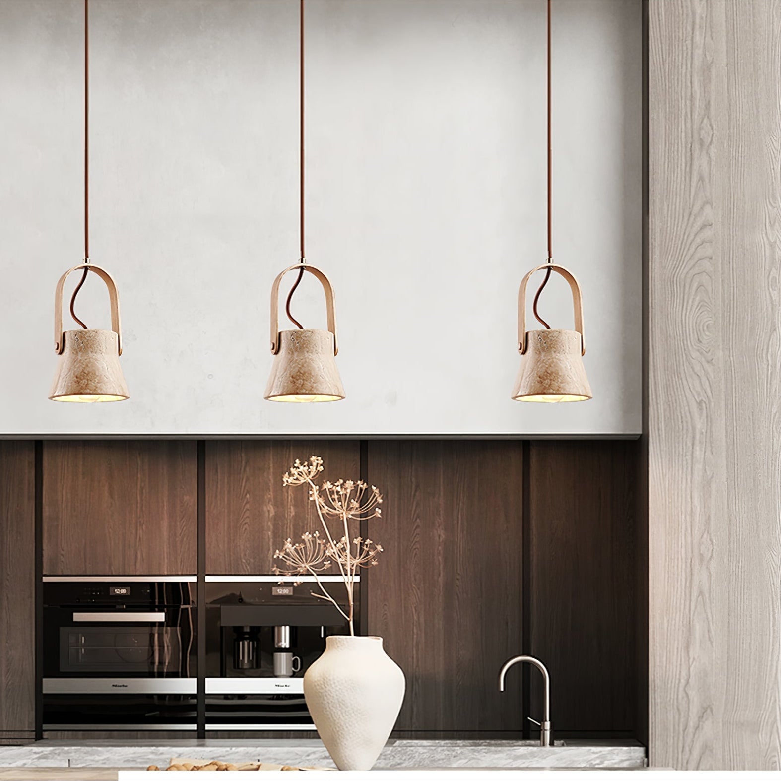 Aveline Travertine Pendant Light - Letslighting