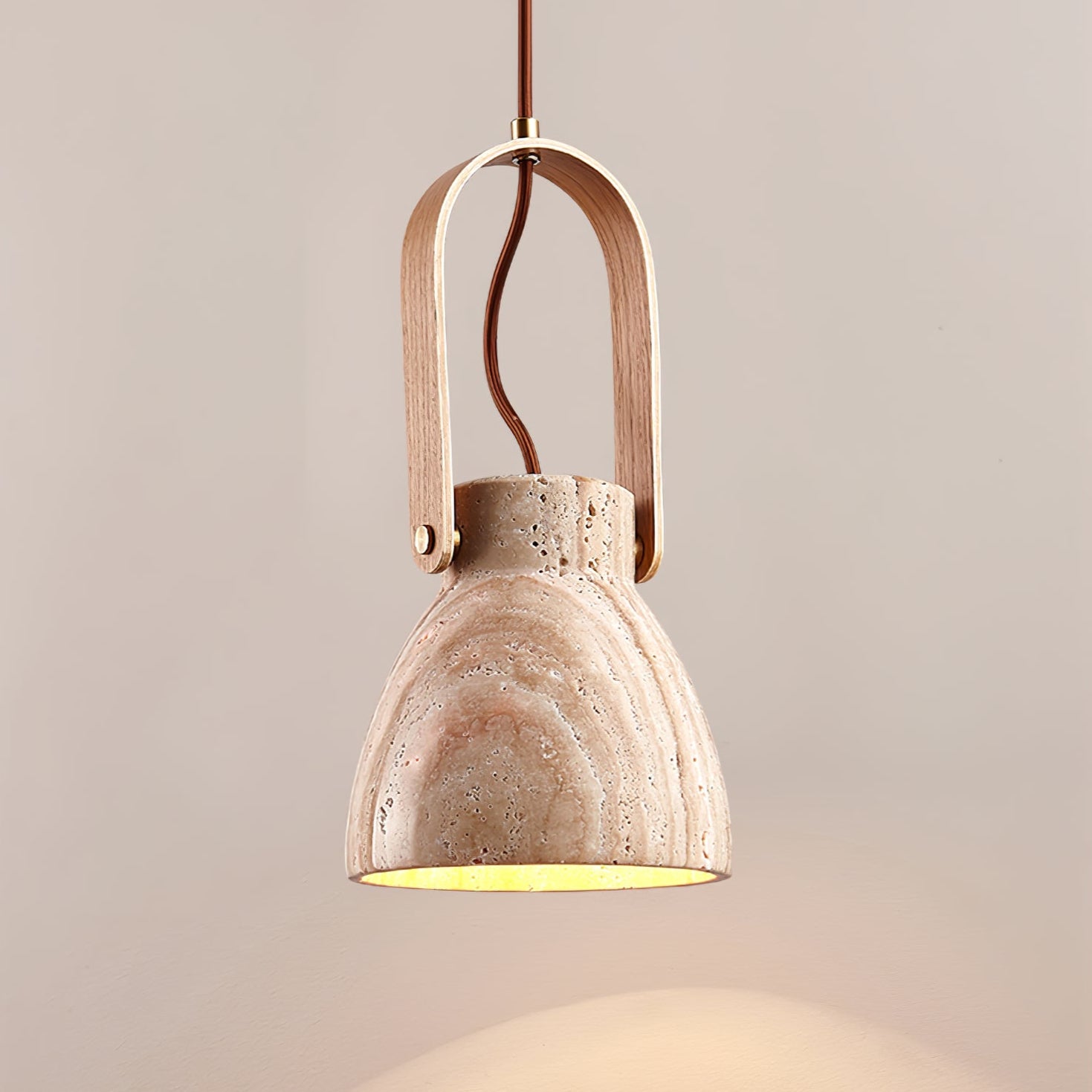Aveline Travertine Pendant Light - Letslighting
