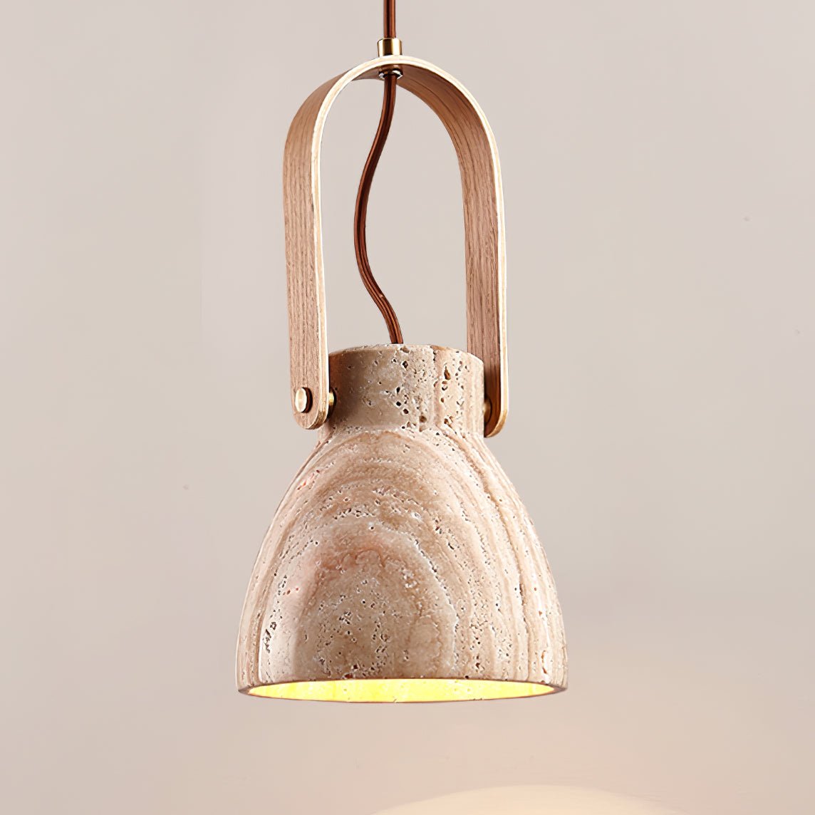 Aveline Travertine Pendant Light - Letslighting