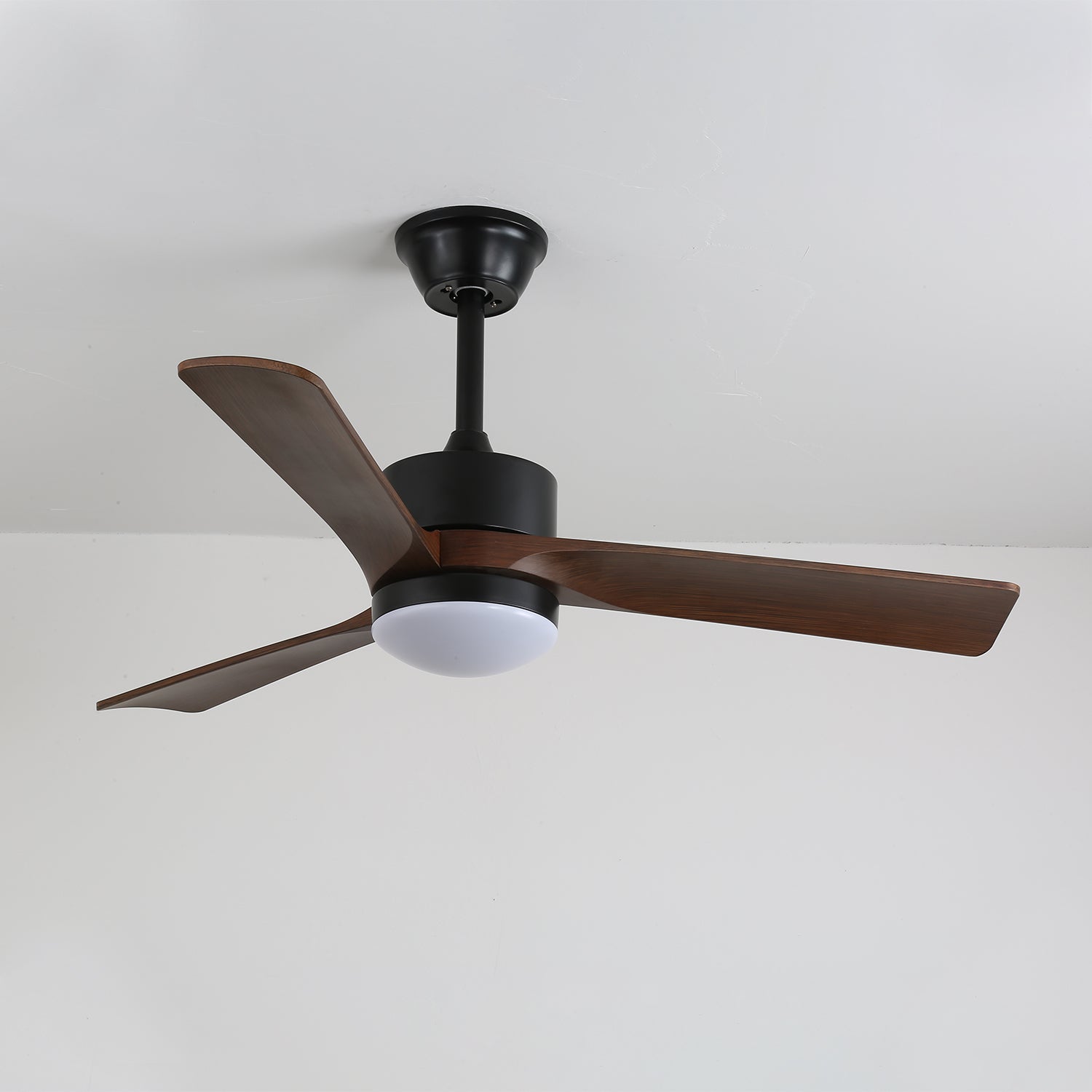 Evraeis Modern Wood Ceiling Fan Light - Letslighting