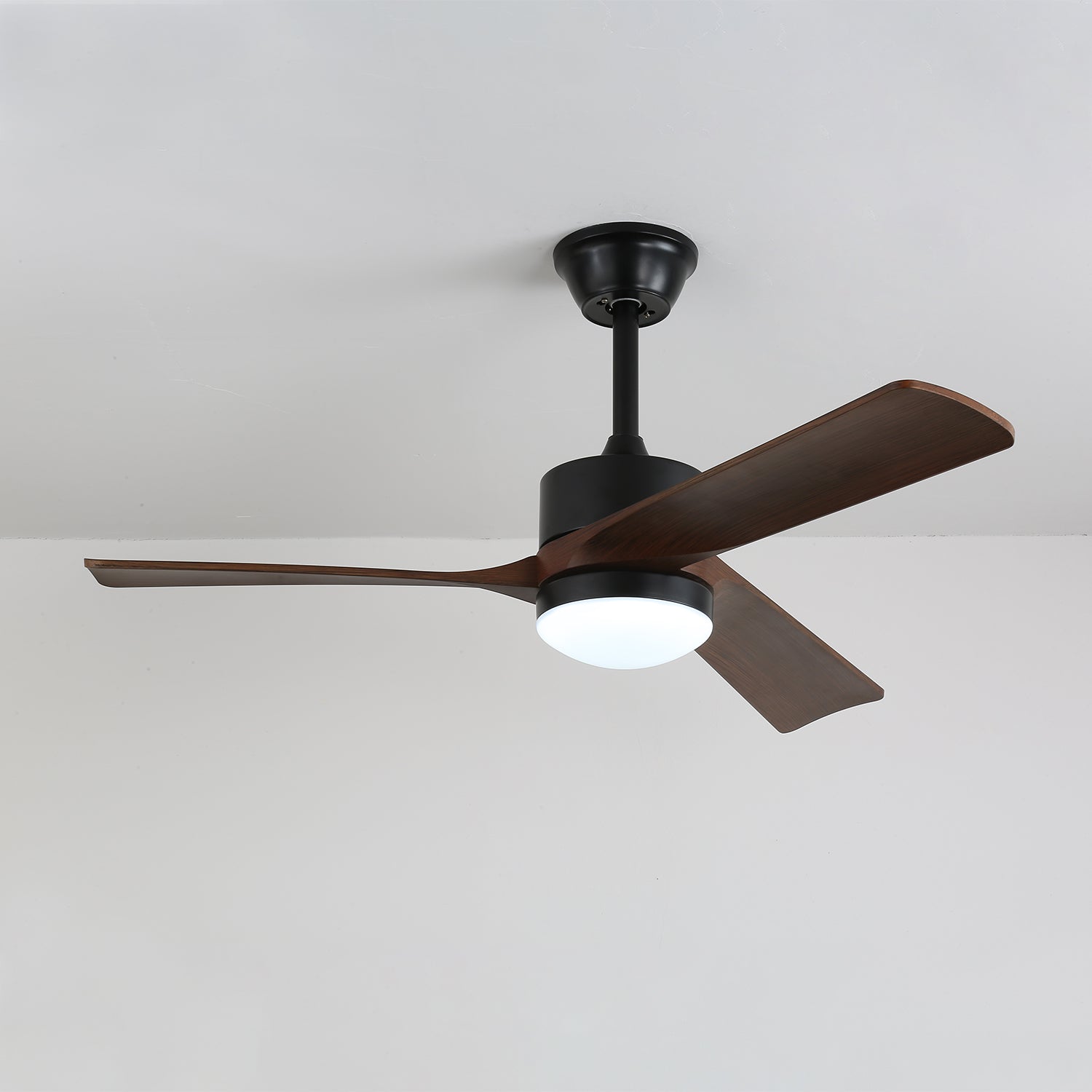 Evraeis Modern Wood Ceiling Fan Light - Letslighting