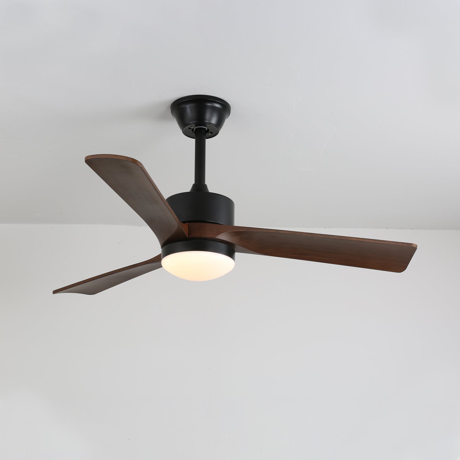 Evraeis Modern Wood Ceiling Fan Light - Letslighting