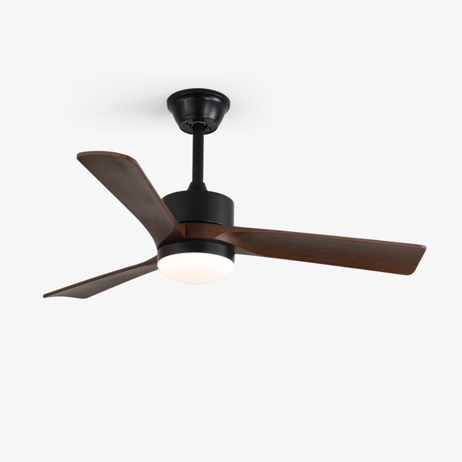 Evraeis Modern Wood Ceiling Fan Light - Letslighting