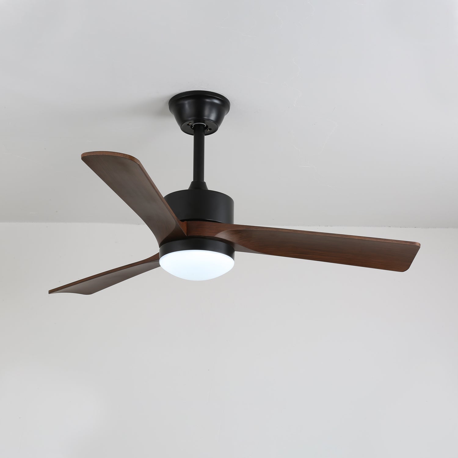 Evraeis Modern Wood Ceiling Fan Light - Letslighting