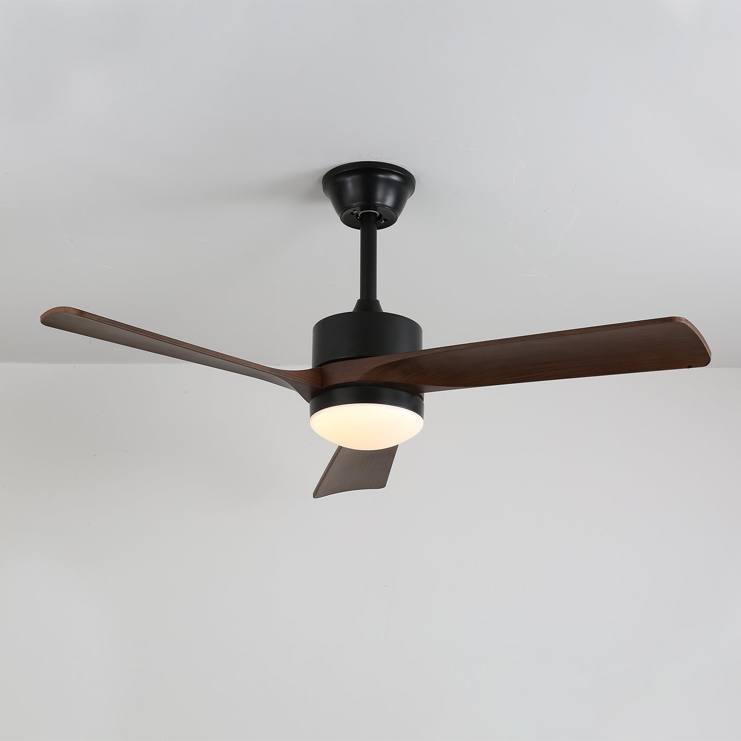 Evraeis Modern Wood Ceiling Fan Light - Letslighting