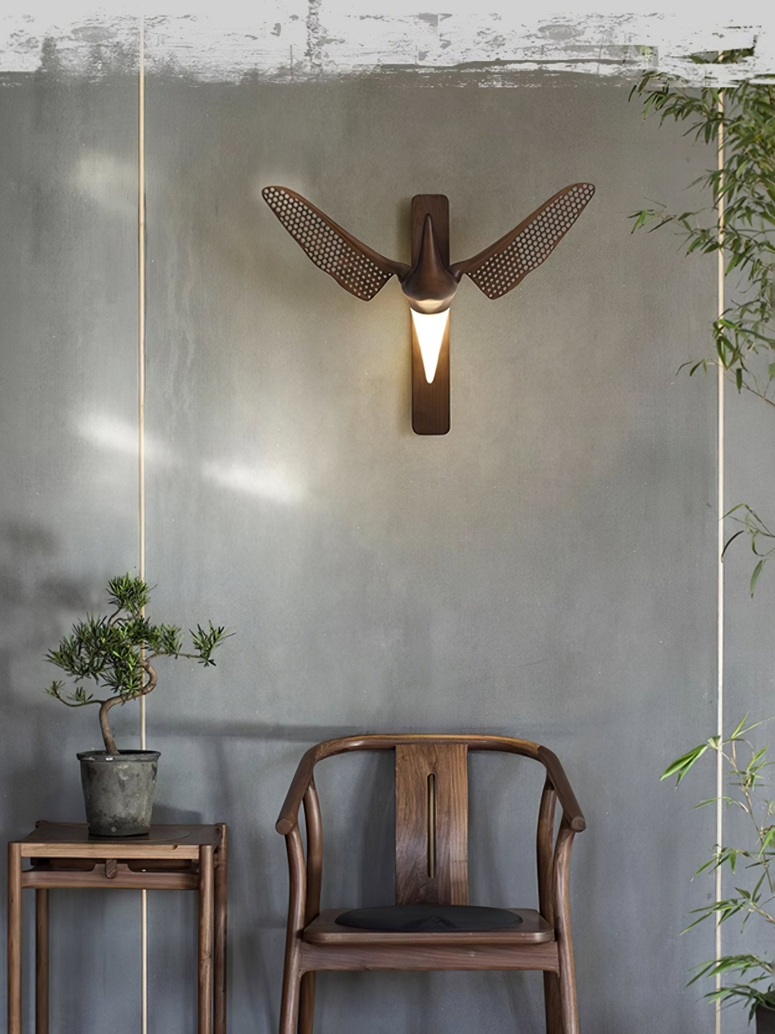 Avesa Individual Creativity Wood Wall Light - Letslighting