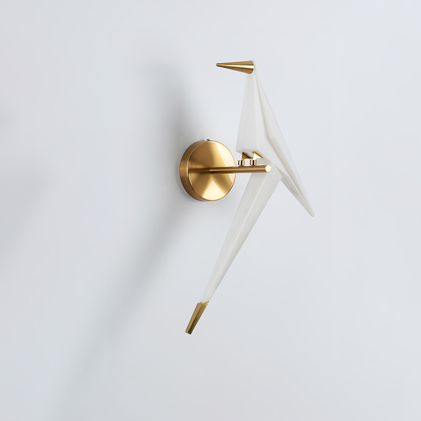 Cunorara Nordic Art Paper Crane Wall Lamp - Letslighting