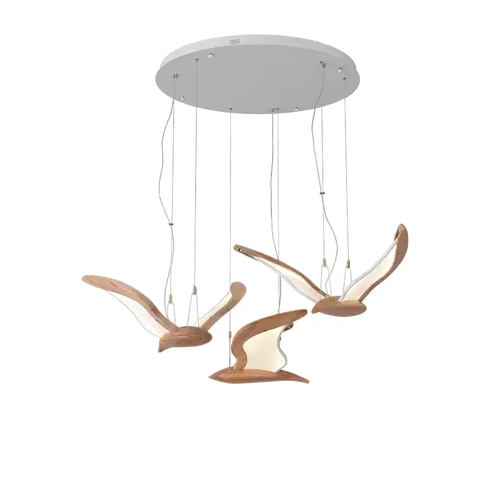Lyvynia Organic Wood Pendant Light - Letslighting
