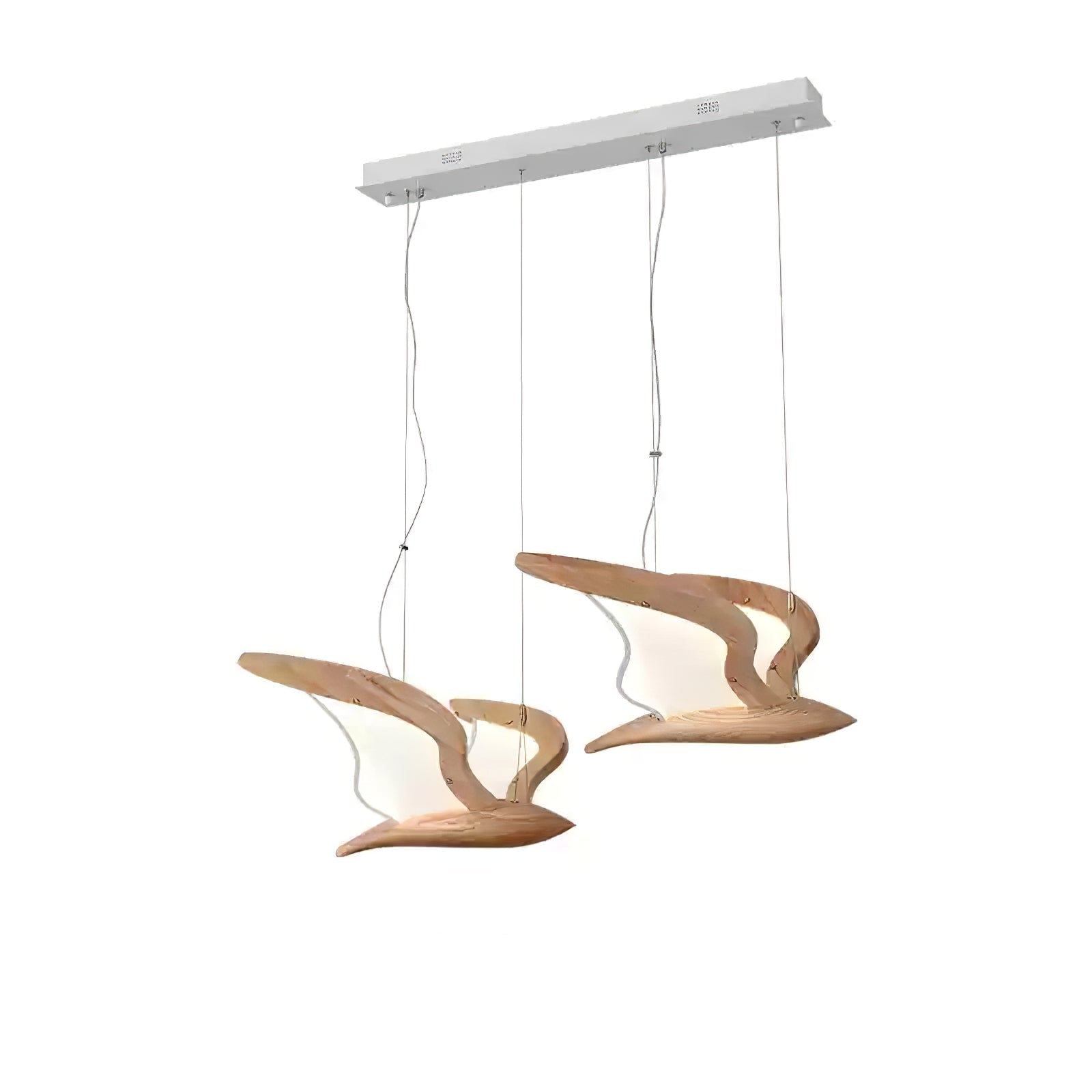 Lyvynia Organic Wood Pendant Light - Letslighting