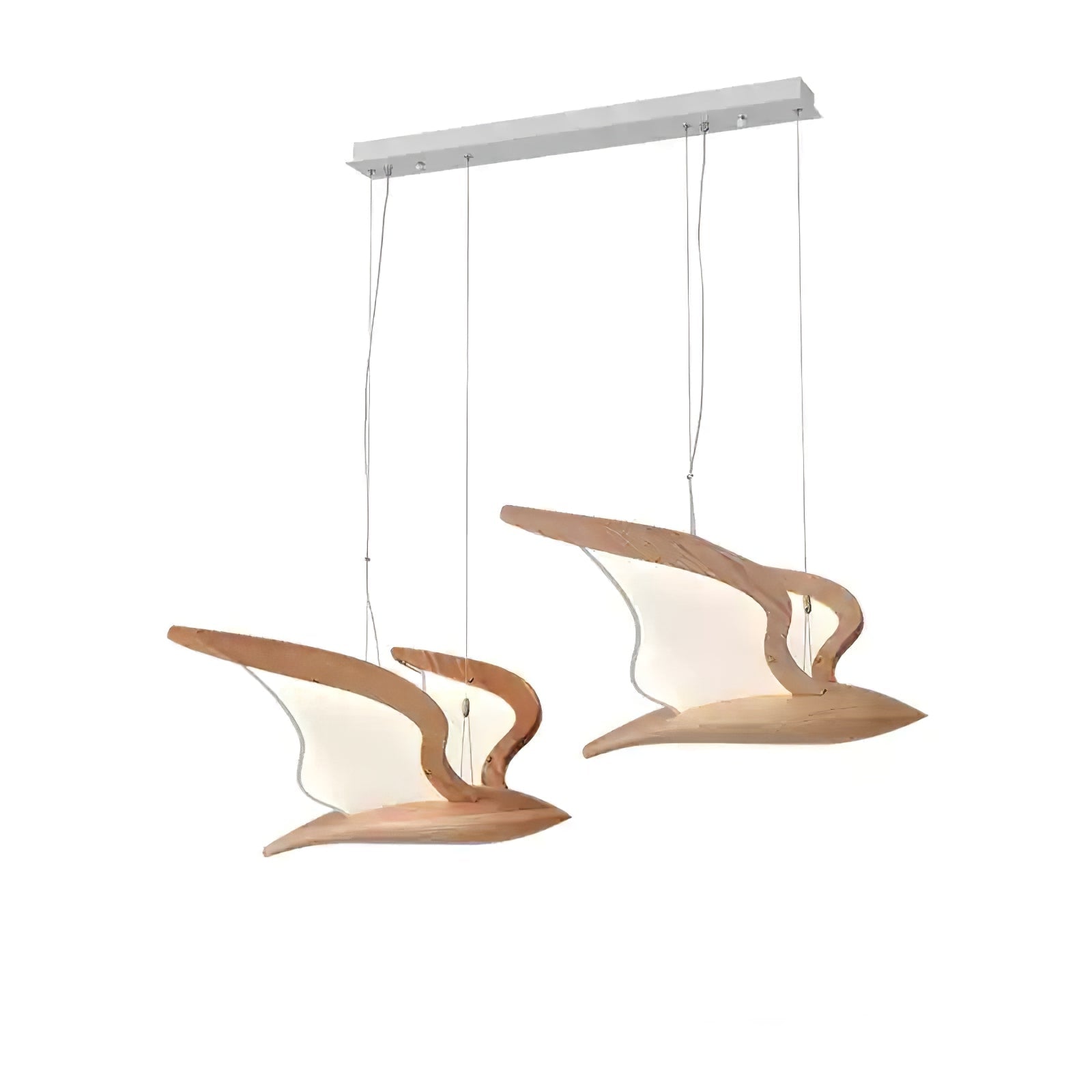Lyvynia Organic Wood Pendant Light - Letslighting