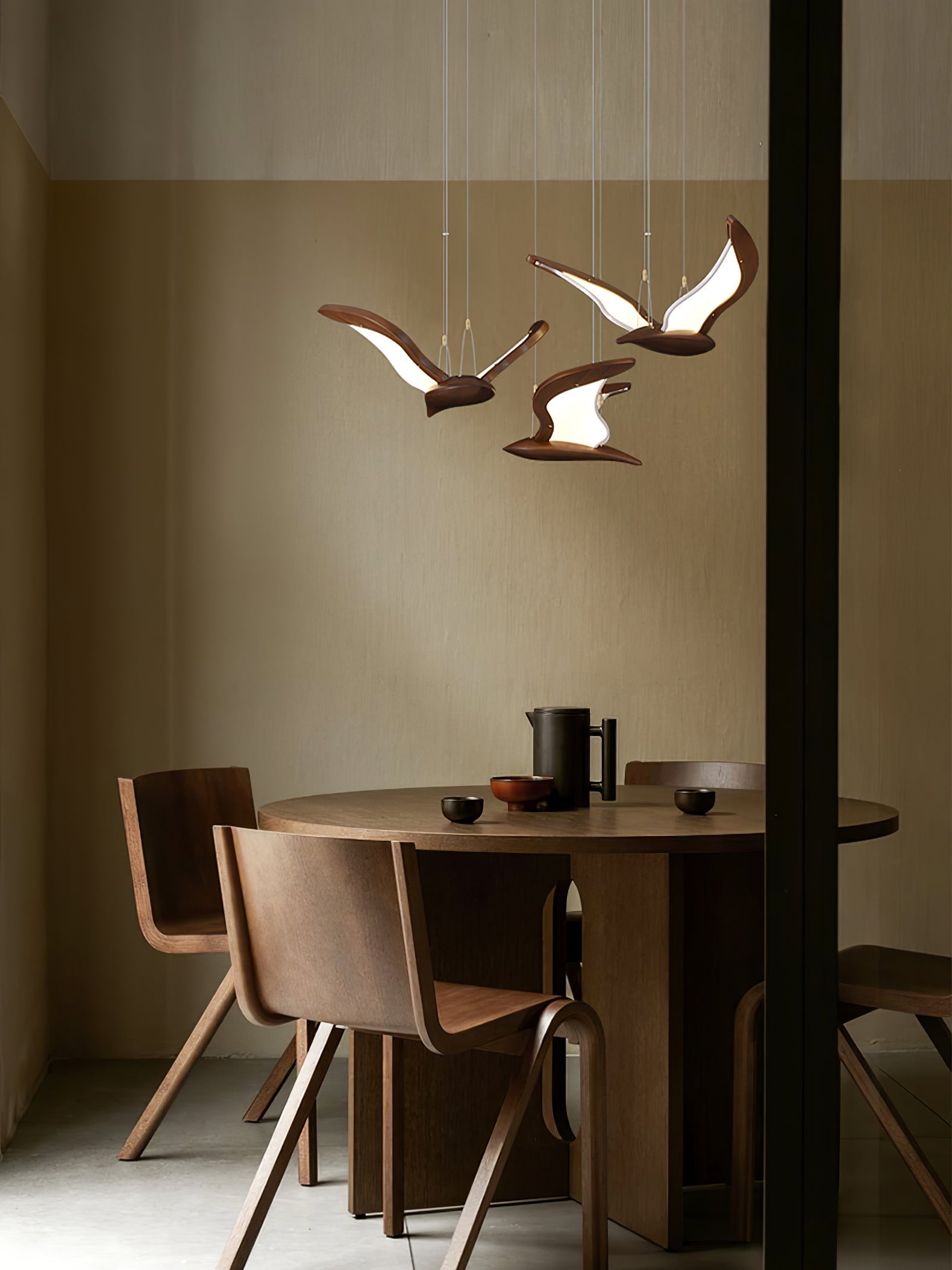 Lyvynia Organic Wood Pendant Light - Letslighting