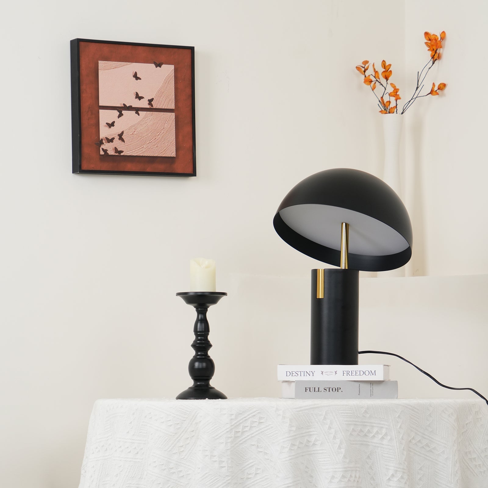 Veroca Steel Industrial Table Lamp - Letslighting