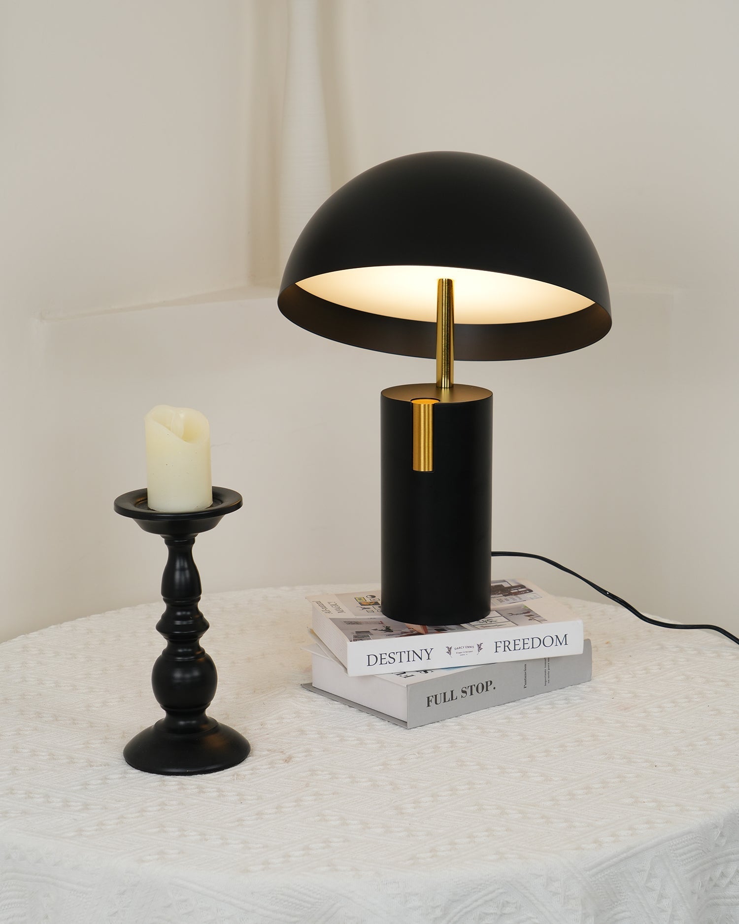 Veroca Steel Industrial Table Lamp - Letslighting