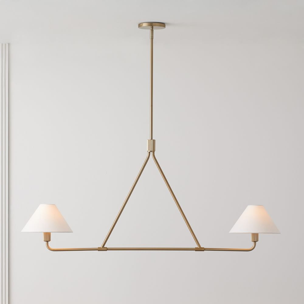 Aurora Chandelier Cone Shade Minimalist - Letslighting