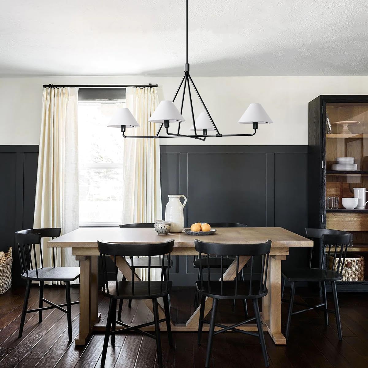 Aurora Chandelier Cone Shade Minimalist - Letslighting