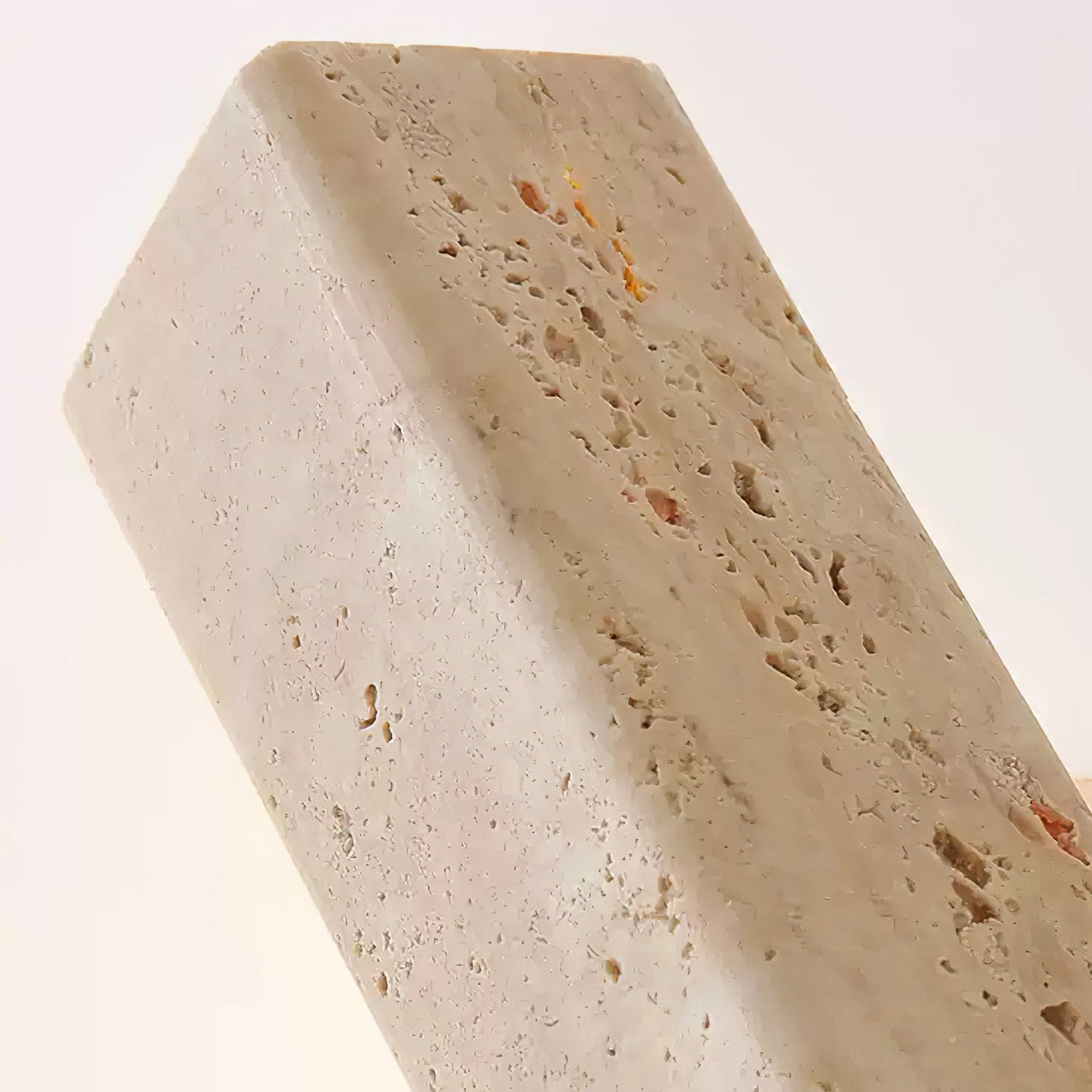 Ostruvyo Linear Walnut Travertine Wall Lamp - Letslighting