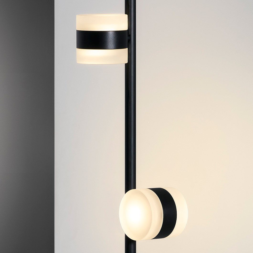Duoen Black Acrylic Floor Lamp - Letslighting