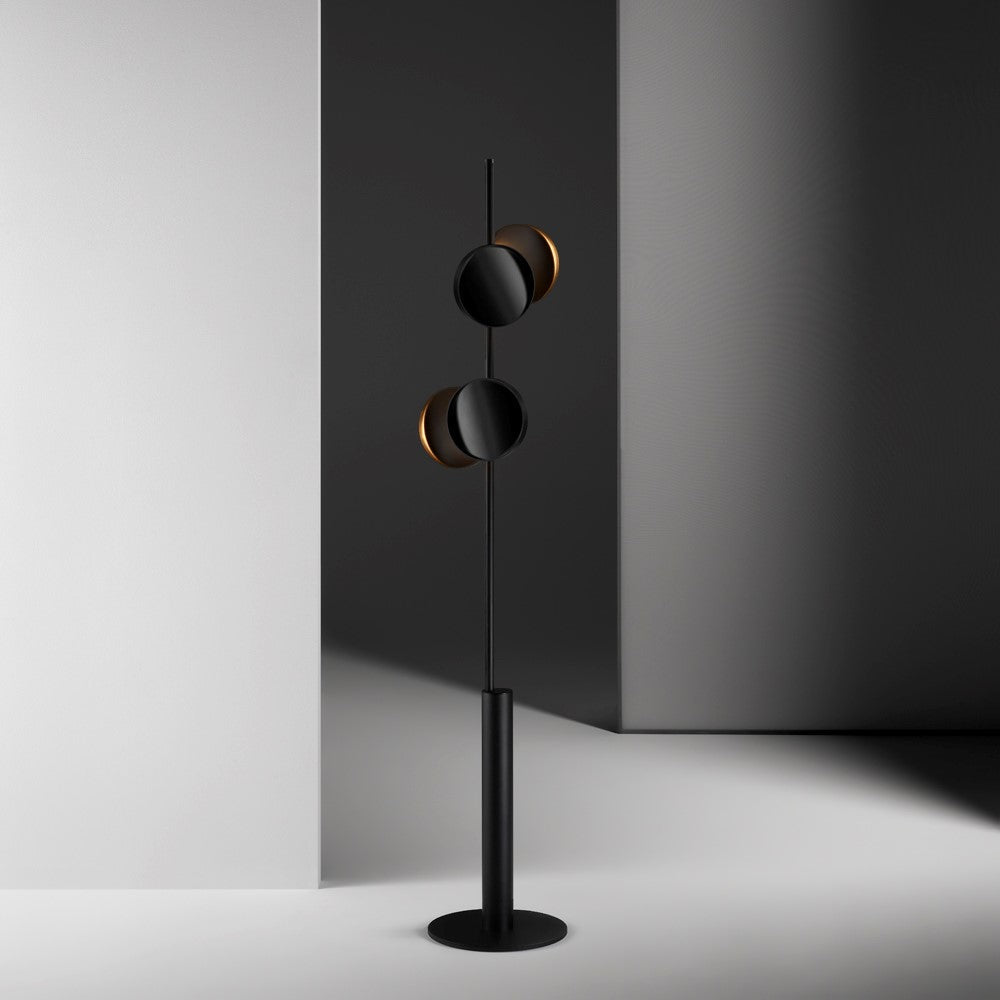 Duoen Black Acrylic Floor Lamp - Letslighting