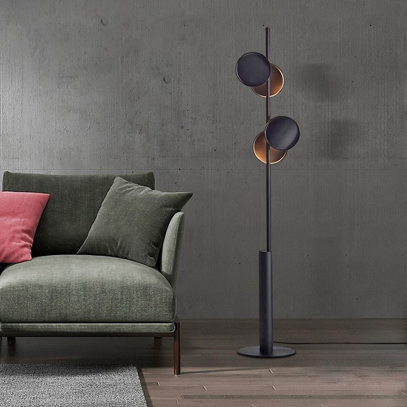 Duoen Black Acrylic Floor Lamp - Letslighting