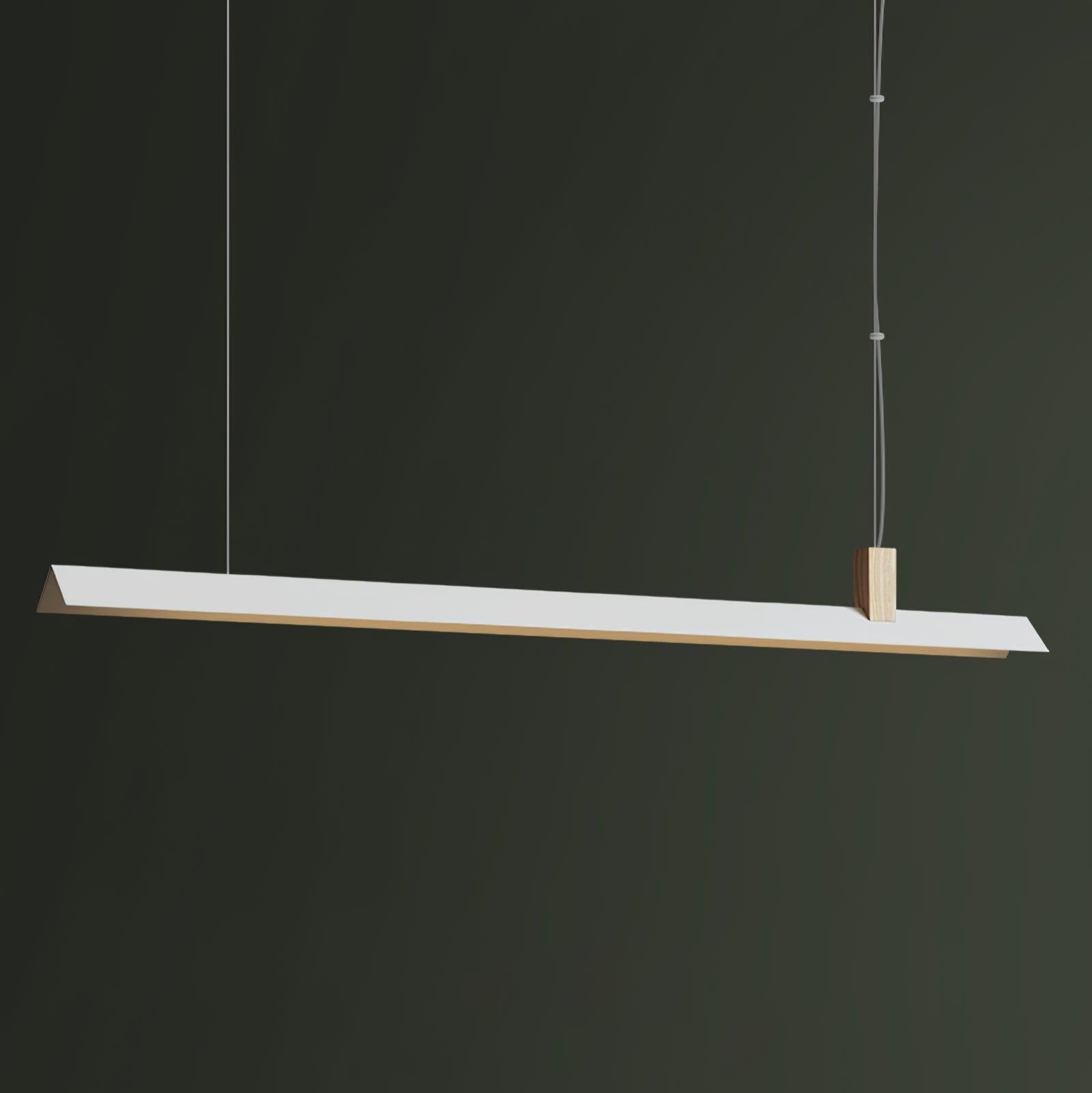 Linea Minimalist Wooden Pendant Light - Letslighting