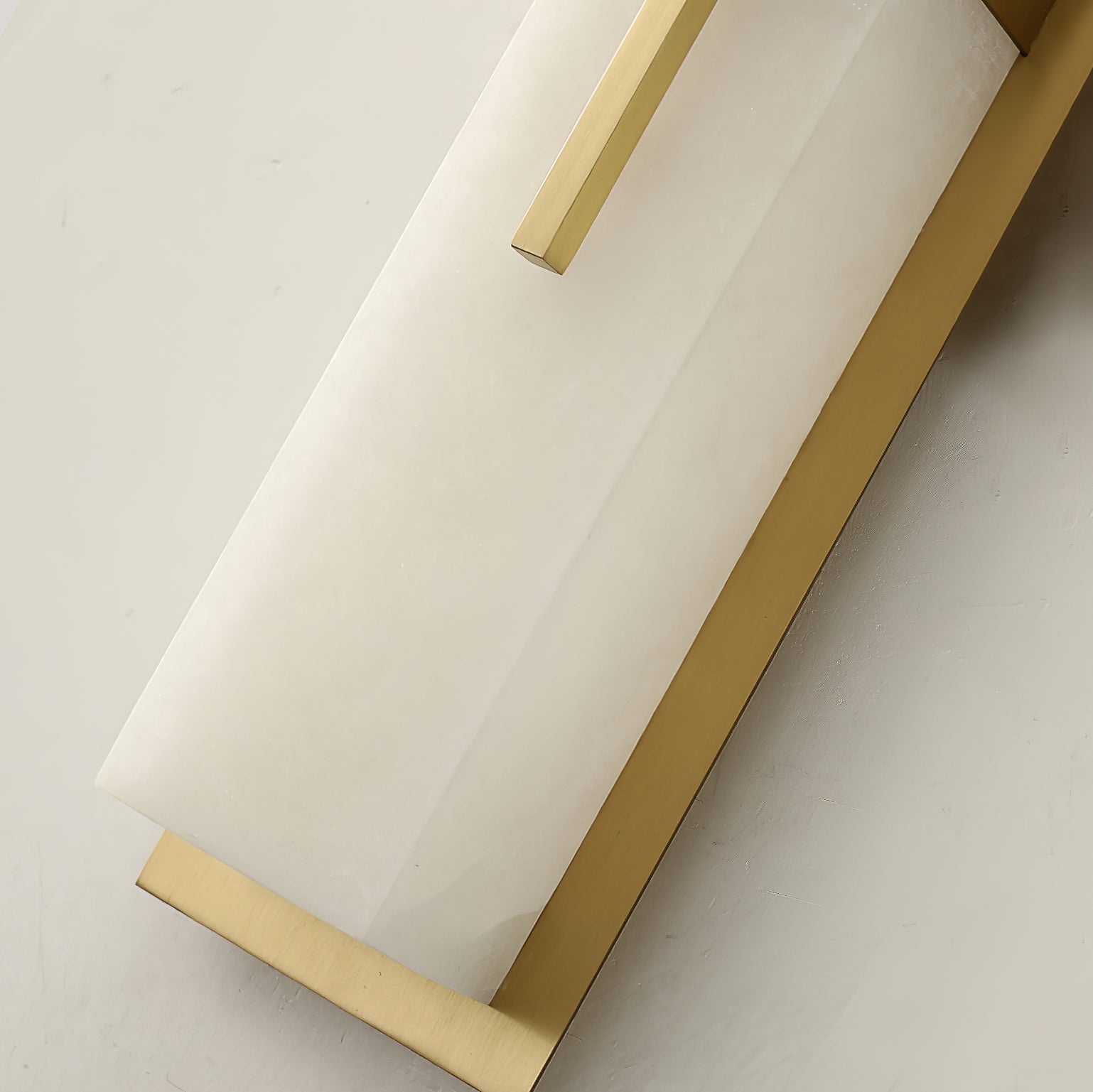 Lylirel Rectangular Alabaster Wall Light
