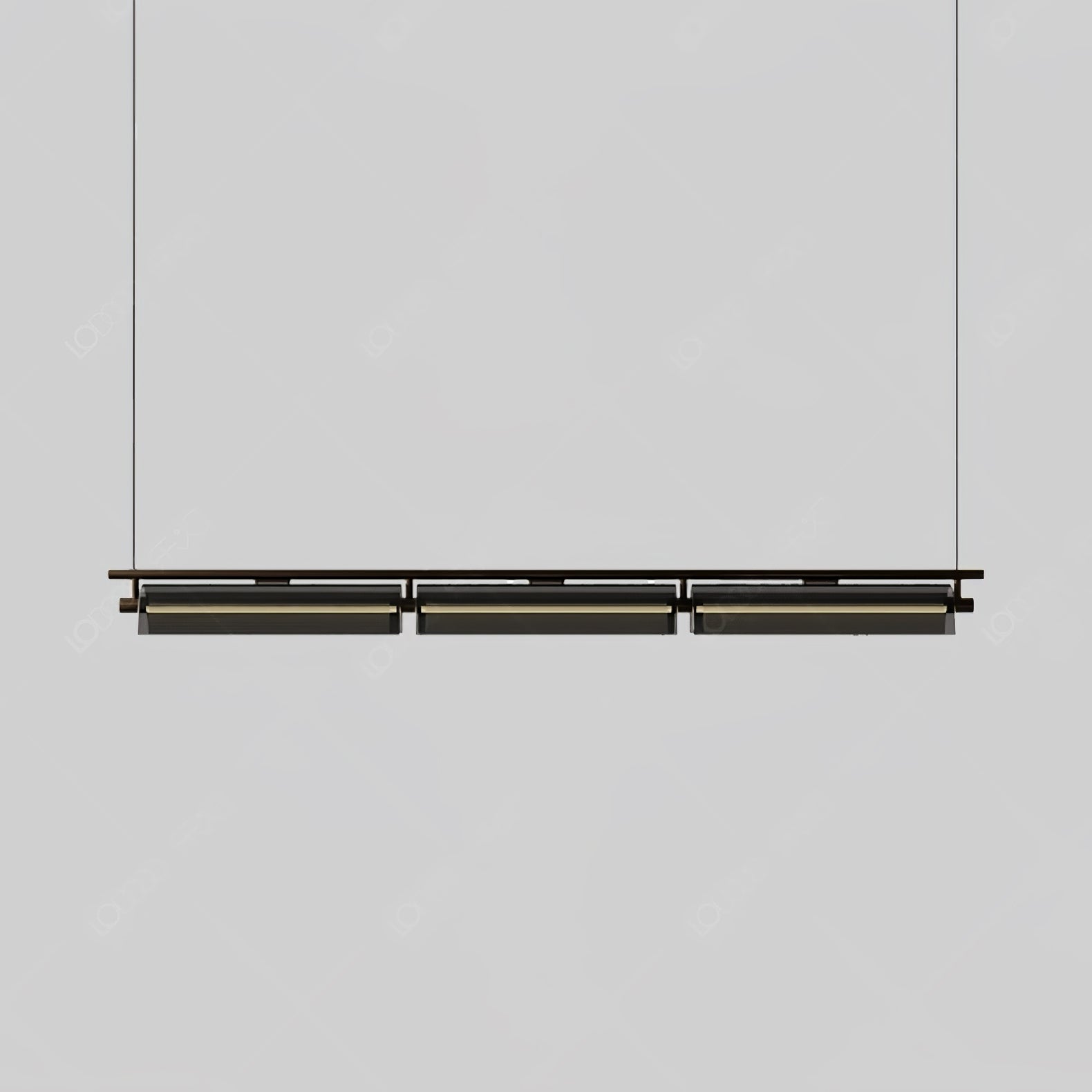 Lustra Chandelier Smoky Glass Modern - Letslighting