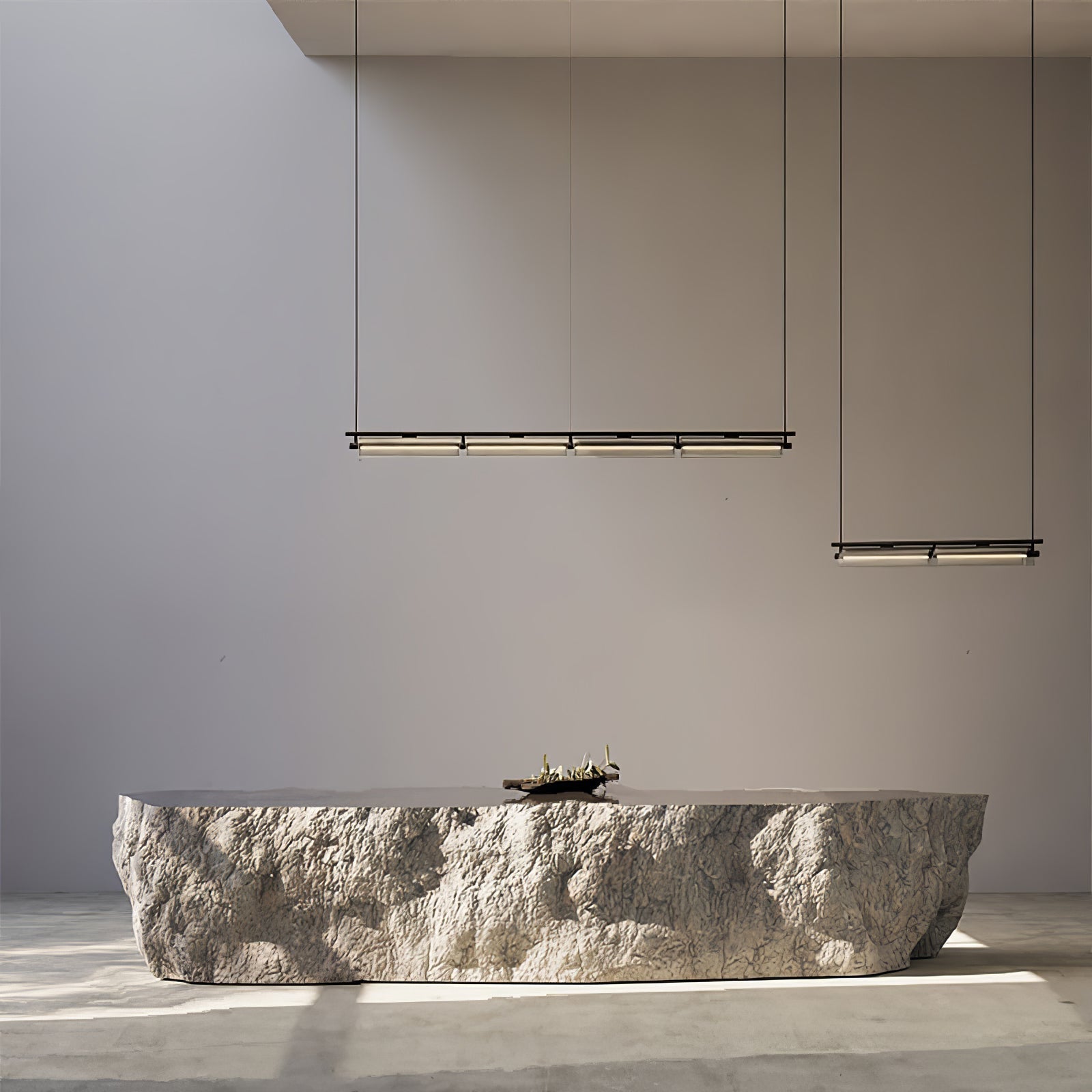 Lustra Chandelier Smoky Glass Modern - Letslighting
