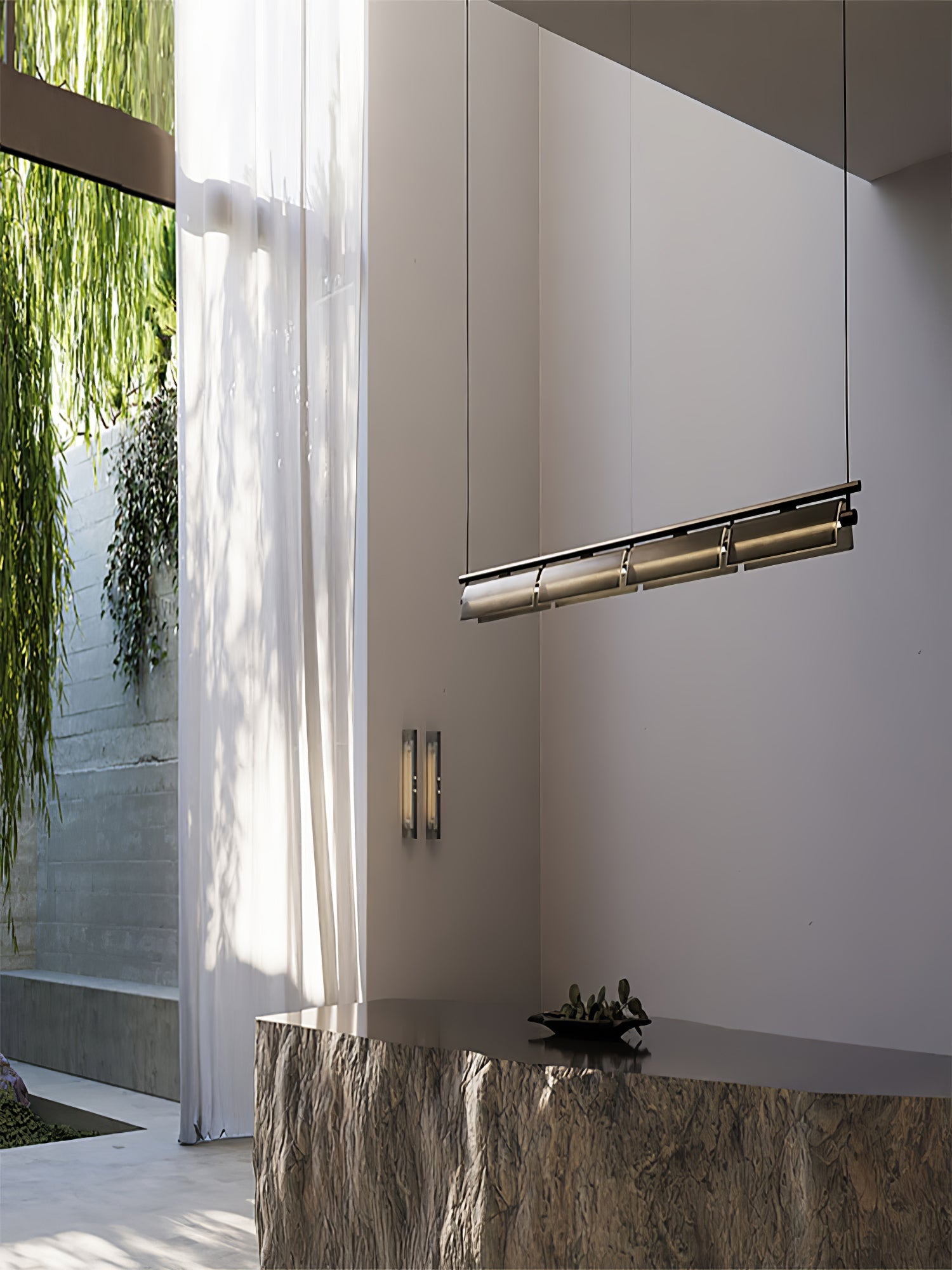Lustra Chandelier Smoky Glass Modern - Letslighting