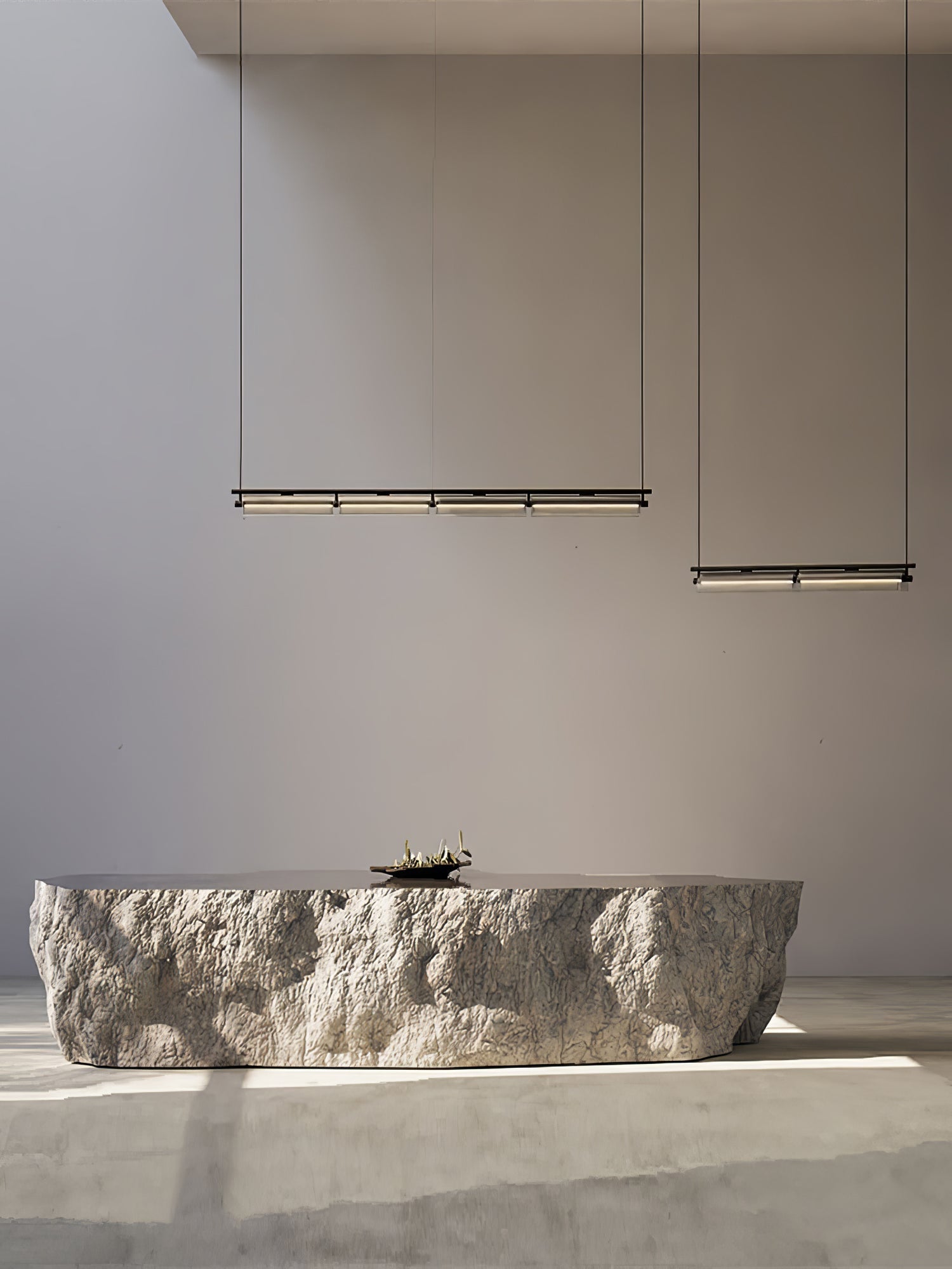 Lustra Chandelier Smoky Glass Modern - Letslighting