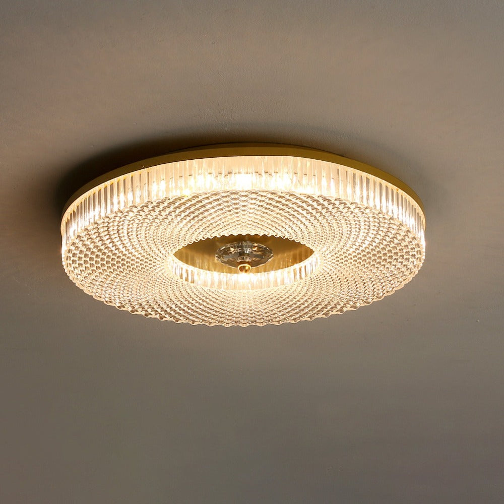 Kristy Modern Round LED Flush Mount Ceiling Light Bedroom