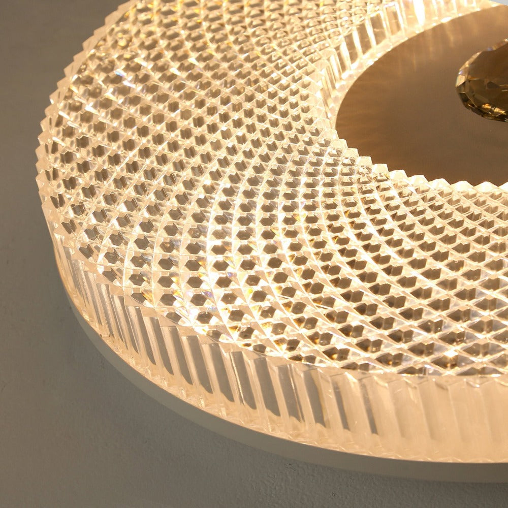 Kristy Modern Round LED Flush Mount Ceiling Light Bedroom
