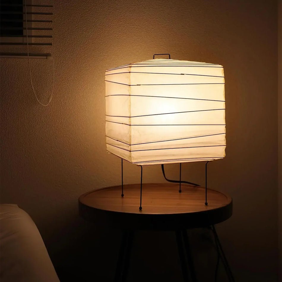 Thalian Paper Oriental Table Lamp - Letslighting