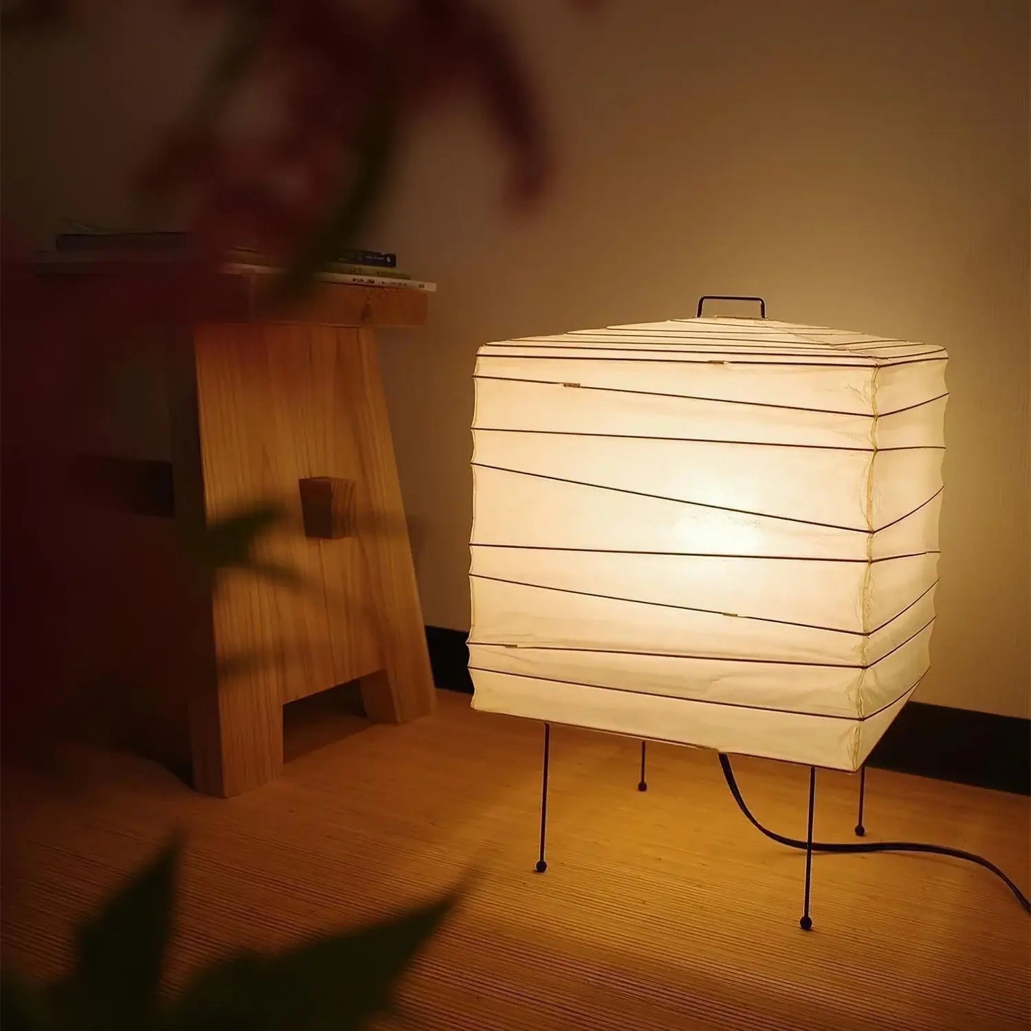 Thalian Paper Oriental Table Lamp - Letslighting