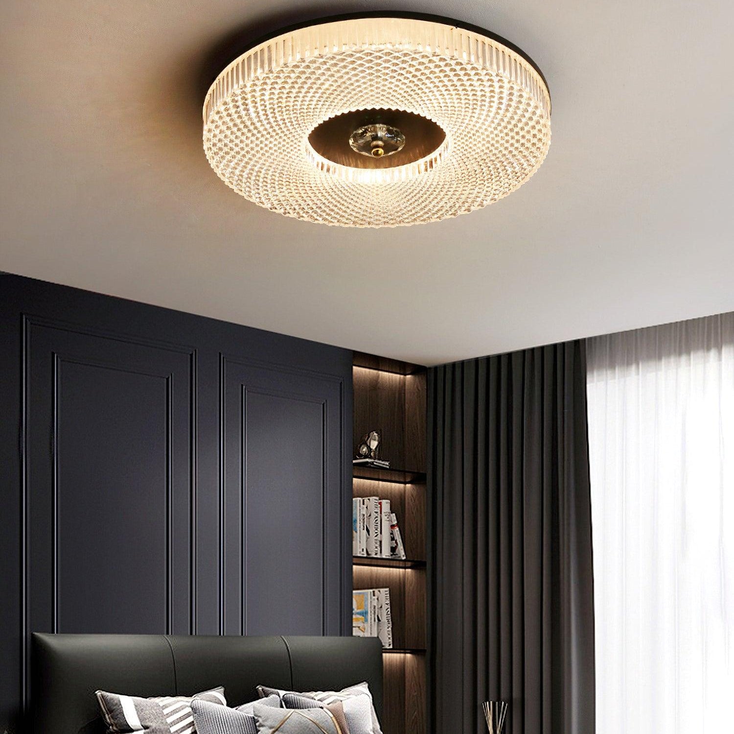 Solara Ceiling Lamp LED Flush Mount Acrylic - Letslighting